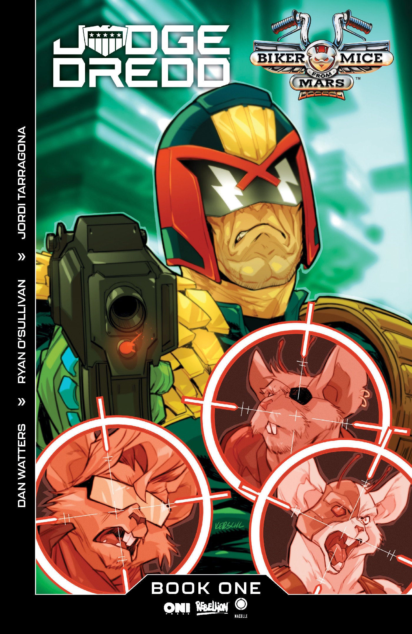 Judge Dredd/Biker Mice From Mars #1 ONI B Kerschl 12/02/2026 | BD Cosmos