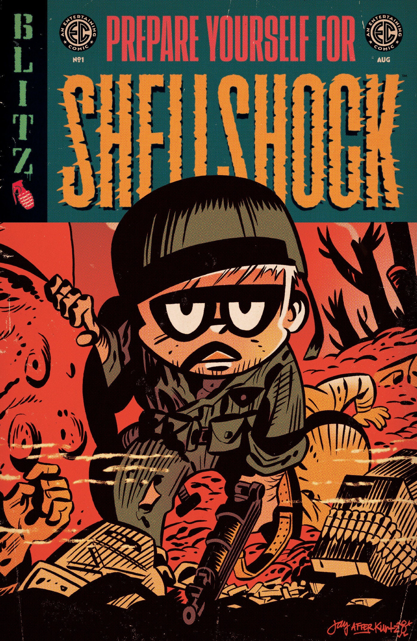 EC Shellshock #1 Oni E 1:10 Stephens Homage 08/19/2026 | BD Cosmos