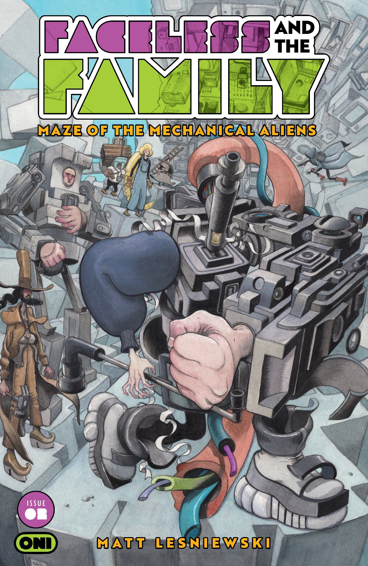 Faceless And The Family Maze Of The Mechanical Aliens #2 Oni B Dalrymple 08/12/2026 | BD Cosmos
