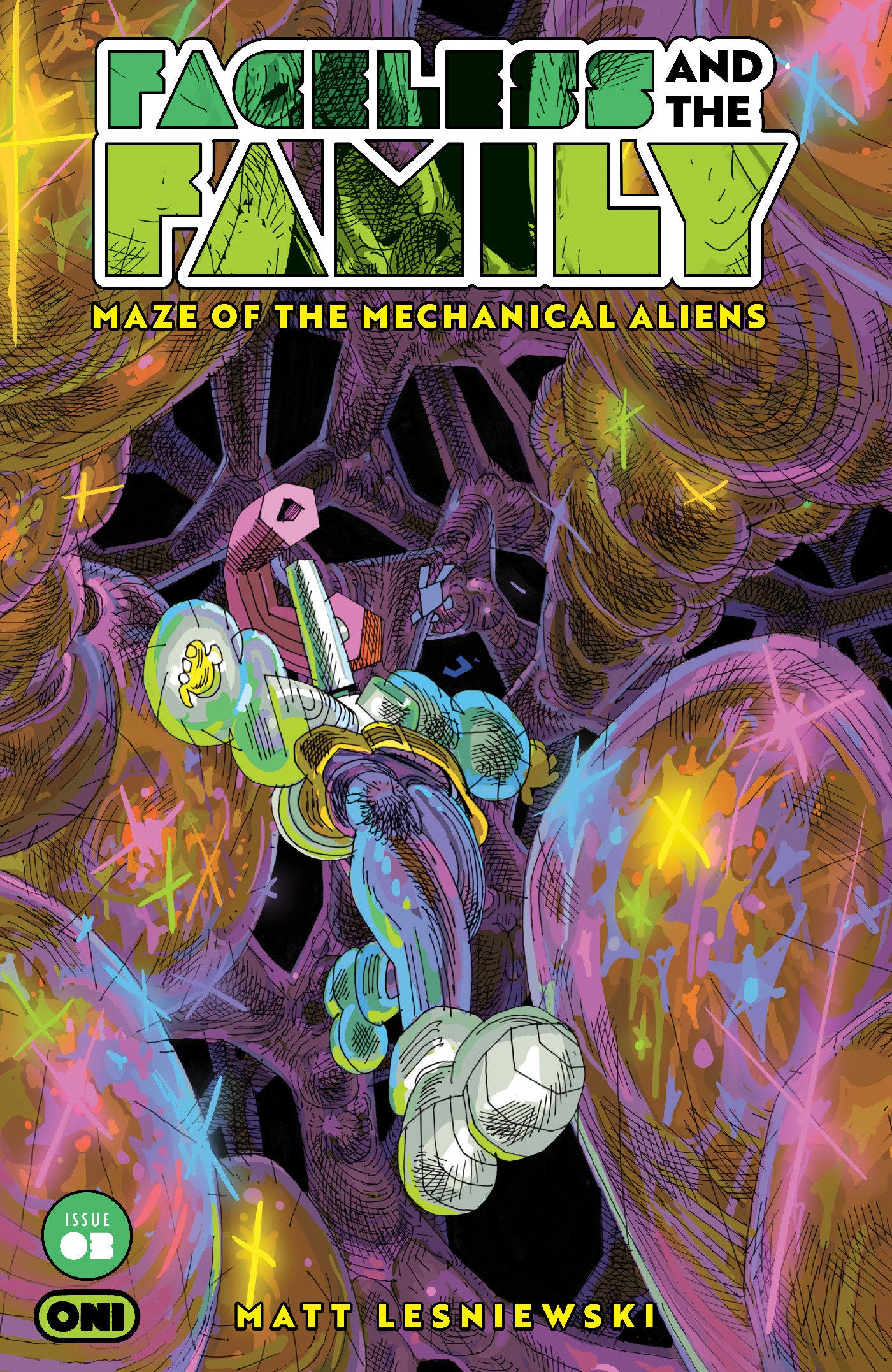 Faceless And The Family Maze Of The Mechanical Aliens #3 vB Ernst 09/16/2026 | BD Cosmos