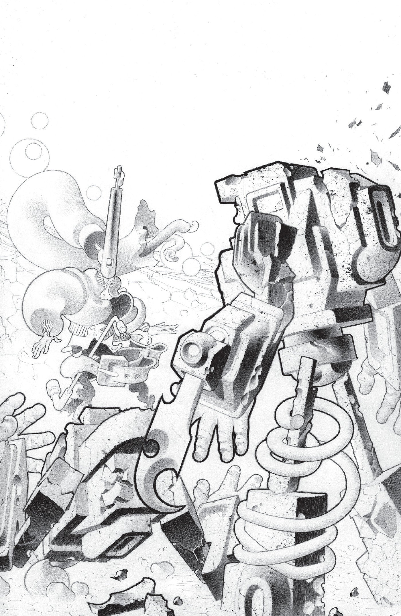 Faceless And The Family Maze Of The Mechanical Aliens #3 Oni C 1:10 Lesniewski 09/16/2026 | BD Cosmos