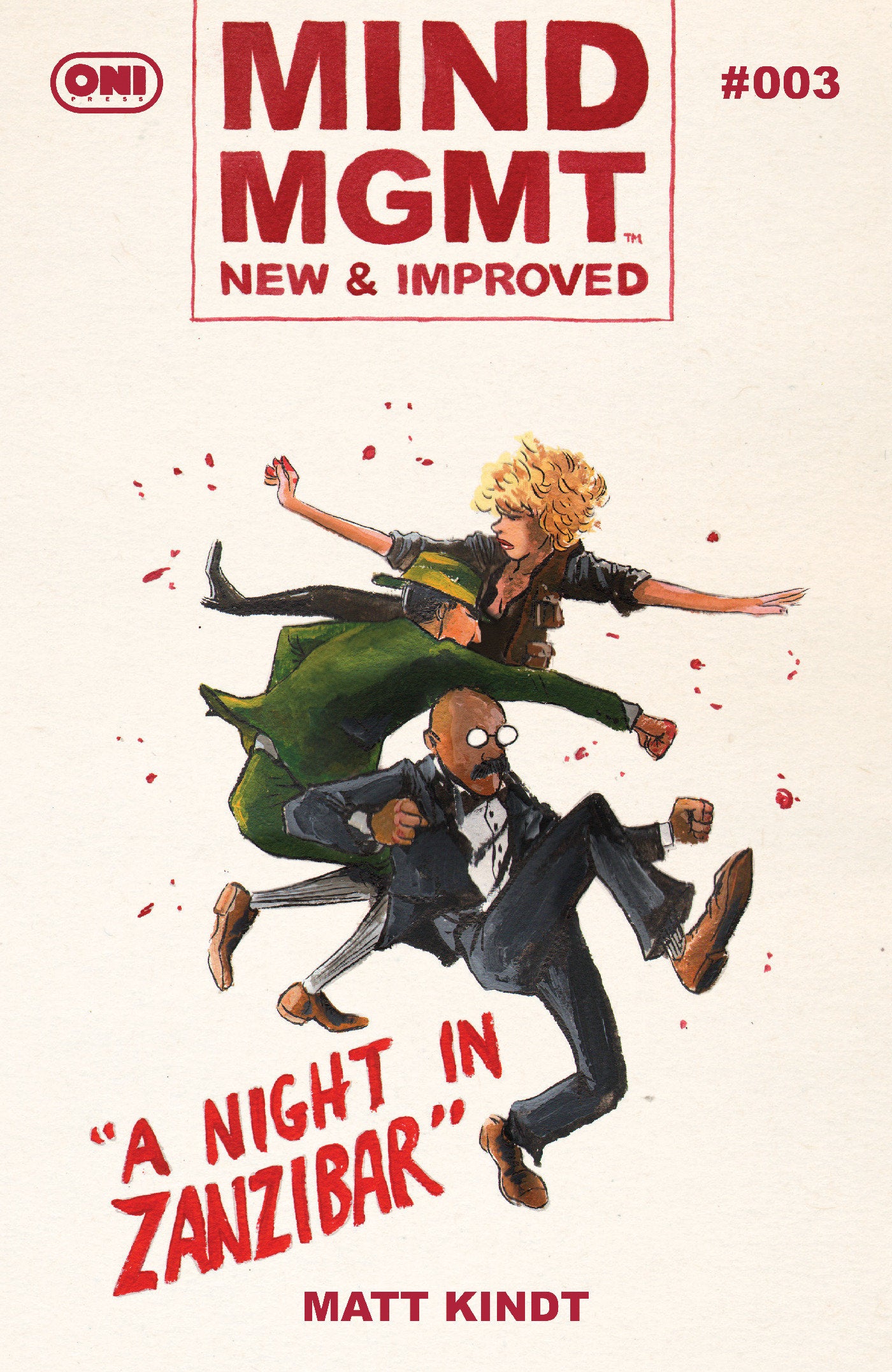 Mind Mgmt New & Improved #3 Oni A Kindt 08/26/2026 | BD Cosmos