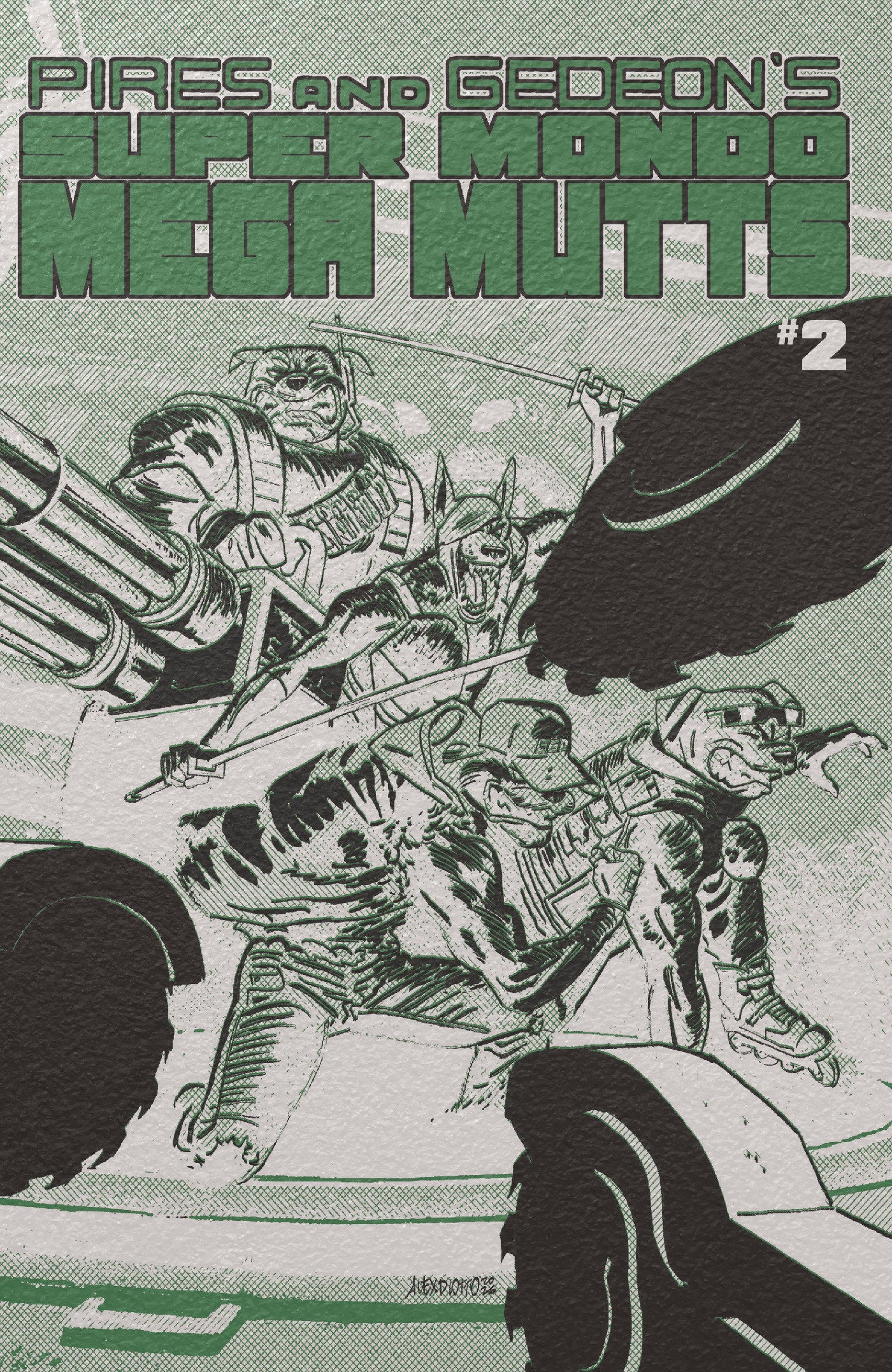 Super Mondo Mega Mutts #2 Oni E Diotto Foil 08/26/2026 | BD Cosmos