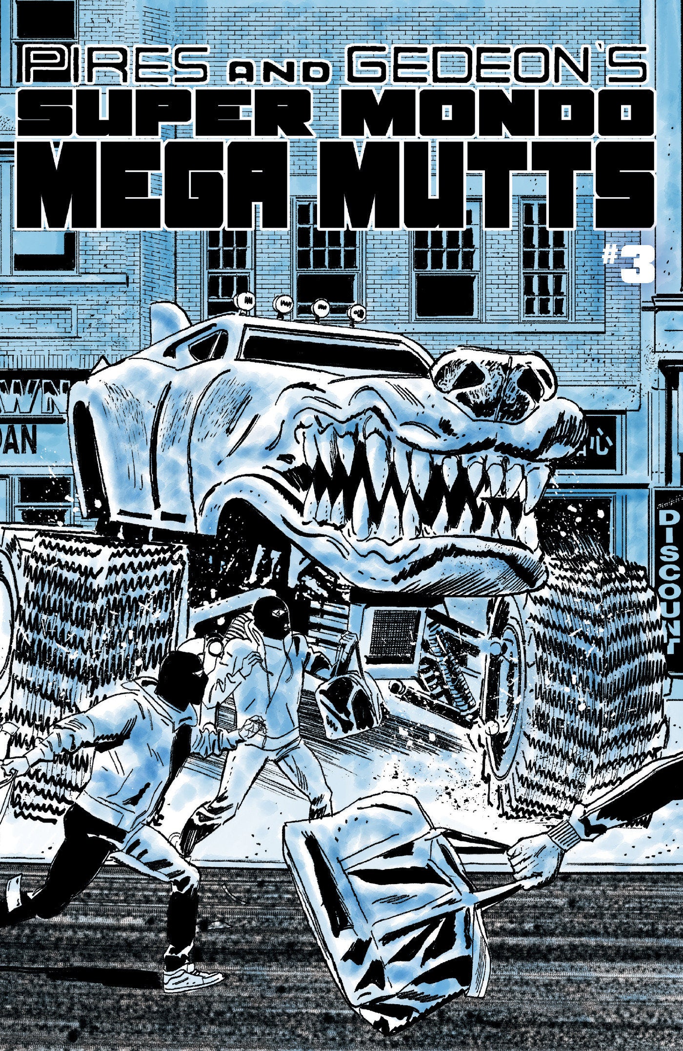 Super Mondo Mega Mutts #3 Oni B Diotto Homage 09/30/2026 | BD Cosmos