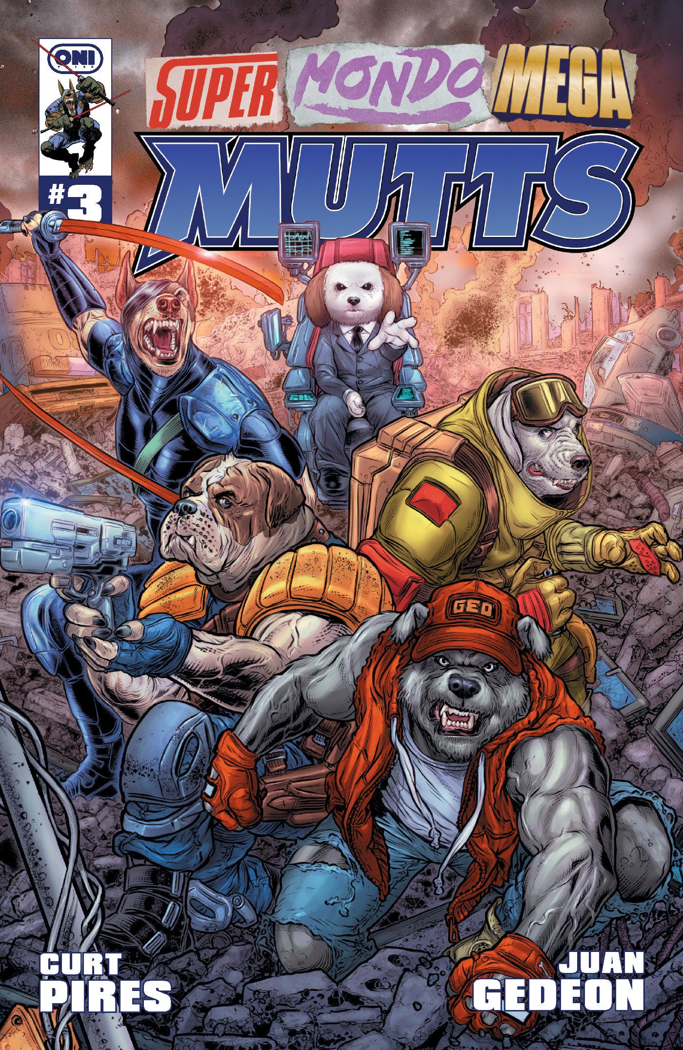 Super Mondo Mega Mutts #3 Oni C Jose Ryp 09/30/2026 | BD Cosmos