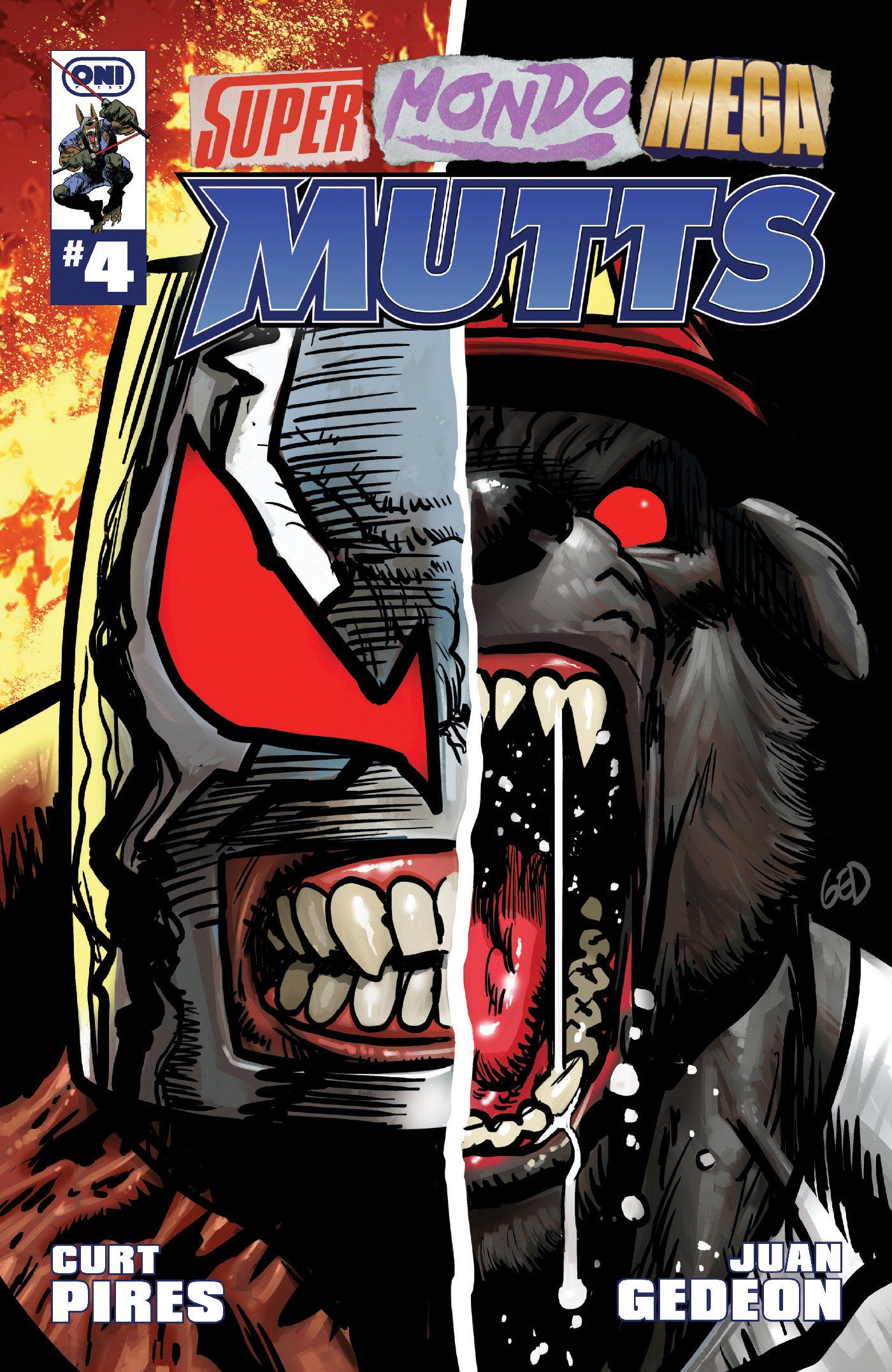 Super Mondo Mega Mutts #4 Cover A Juan Gedeon | BD Cosmos