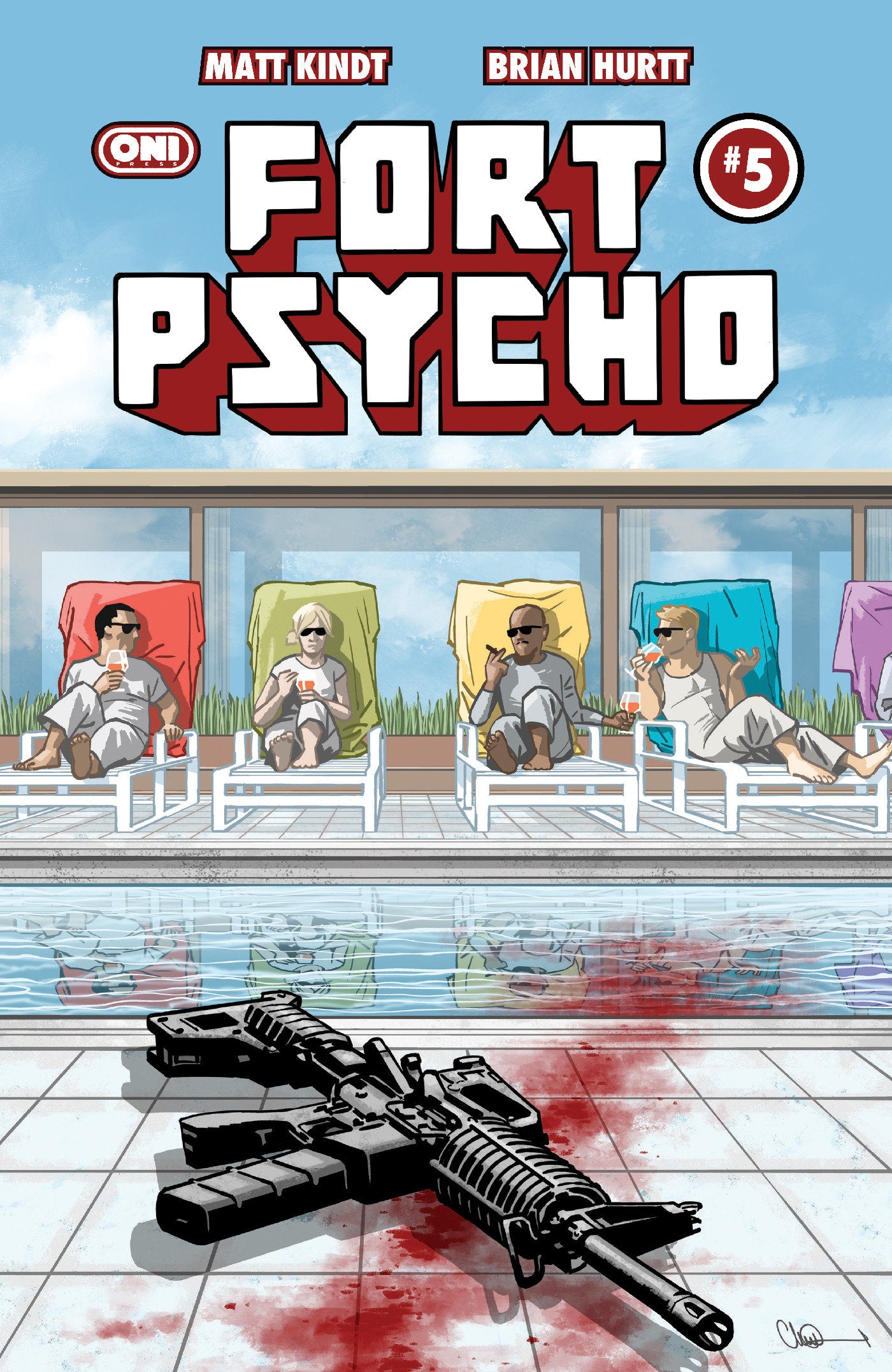 Fort Psycho #5 ONI C Adlard 12/16/2026 | BD Cosmos