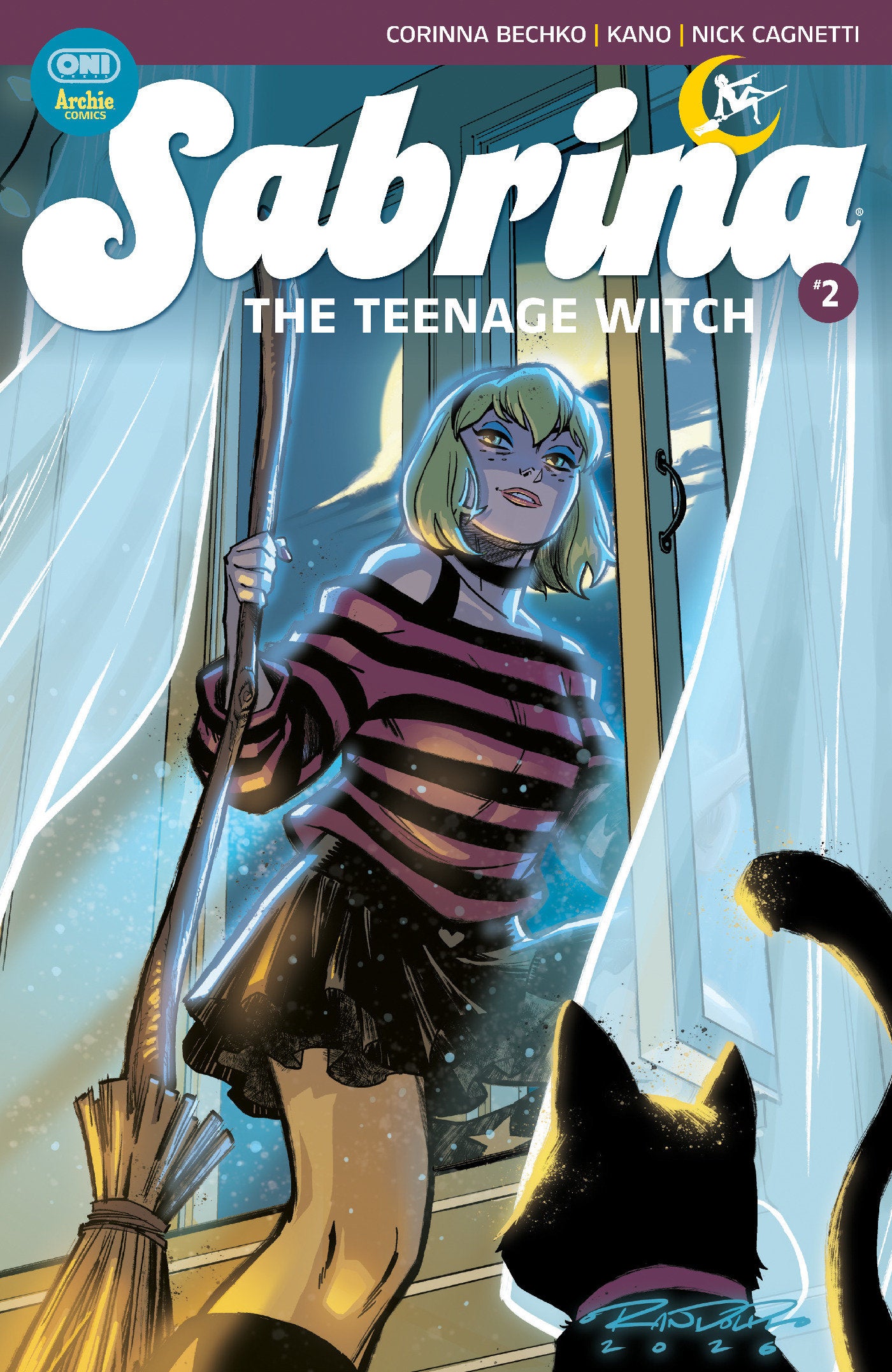 Sabrina The Teenage Witch #2 Oni C Randolph 11/18/2026 | BD Cosmos