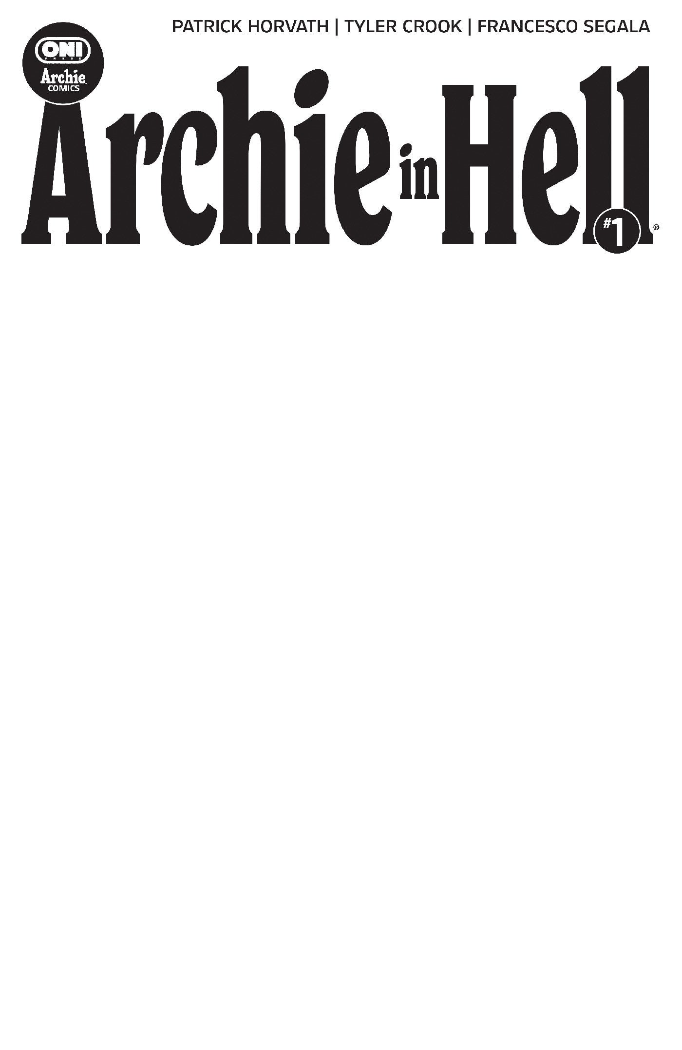 Archie In Hell #1 Oni E Blank 11/04/2026 | BD Cosmos
