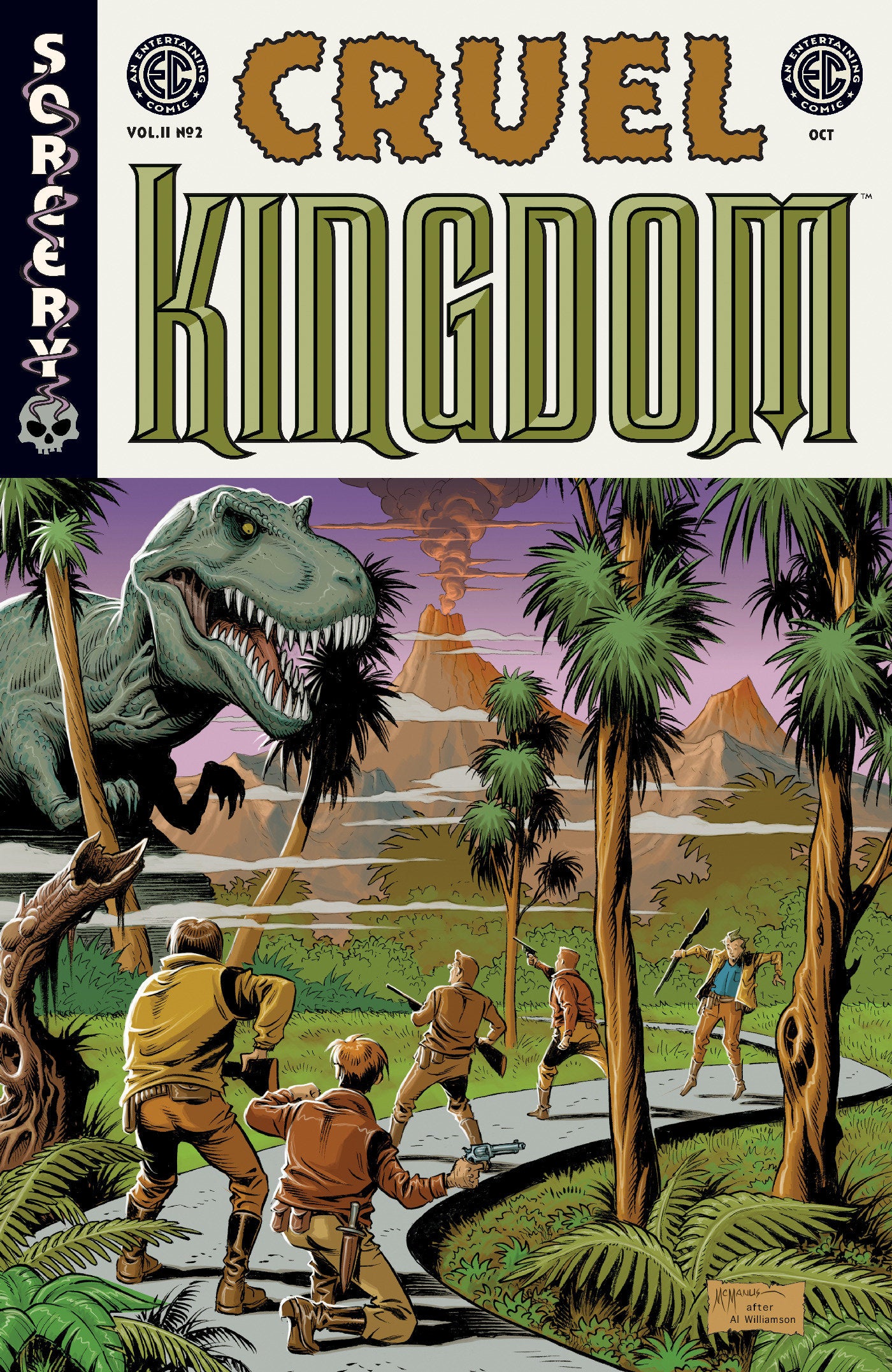 EC Cruel Kingdom 2 #2 Cover C 1 in 10 Shawn Mcmanus EC Homage Variant | BD Cosmos