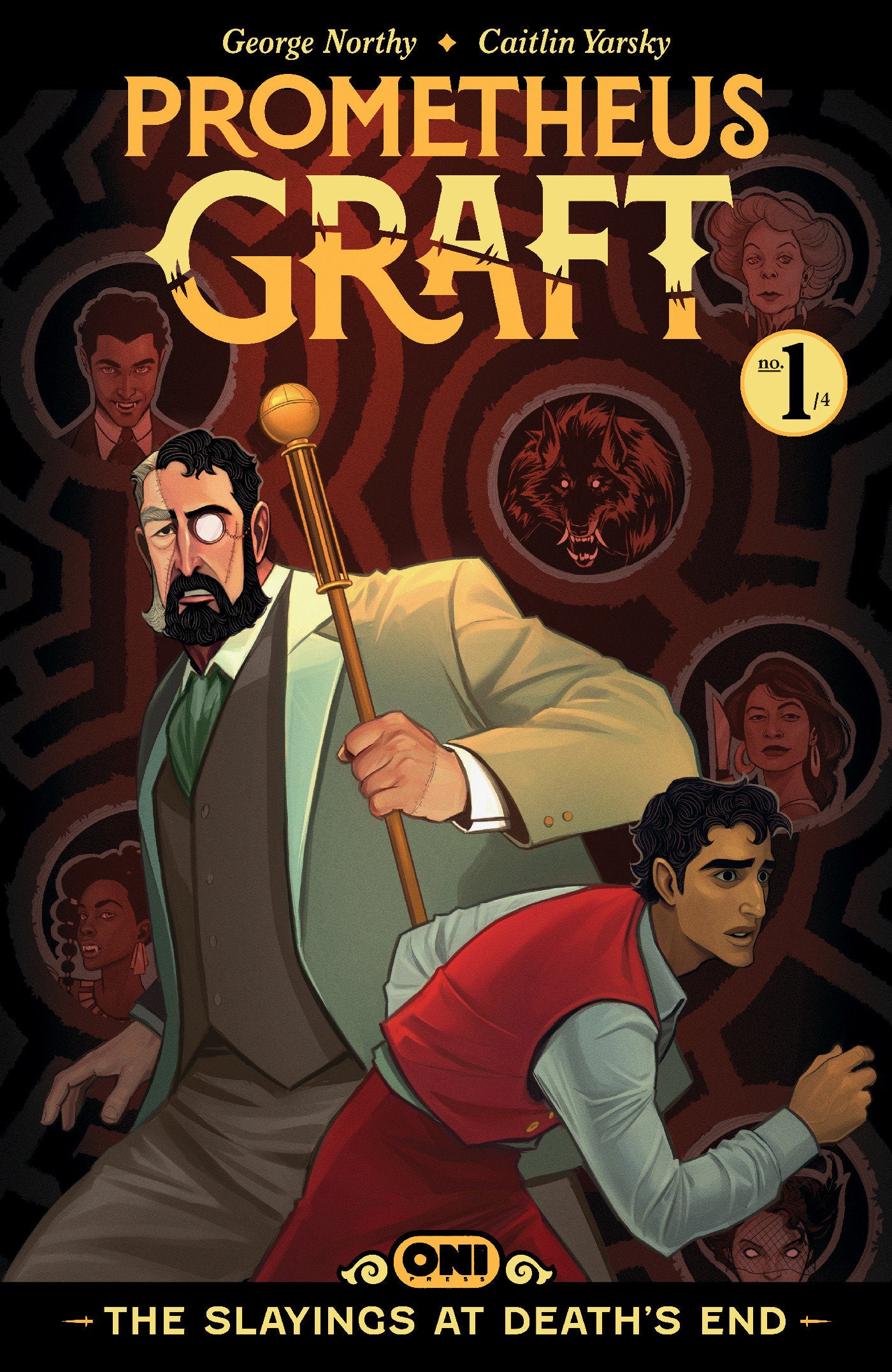 Prometheus Graft: The Slayings At Death's End #1 ONI A Yarsky 12/09/2026 | BD Cosmos