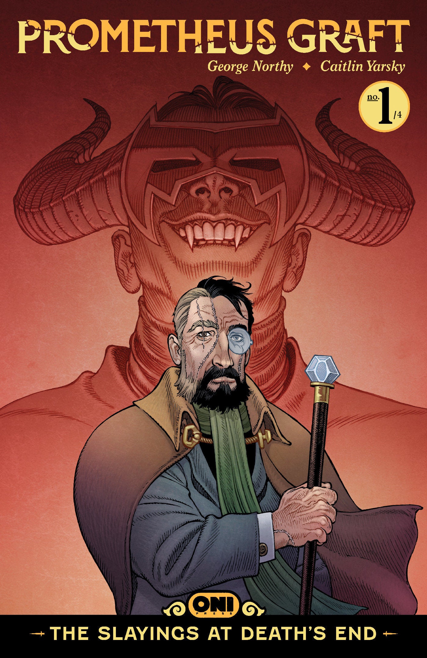 Prometheus Graft: The Slayings At Death's End #1 ONI C Rodriguez 12/09/2026 | BD Cosmos