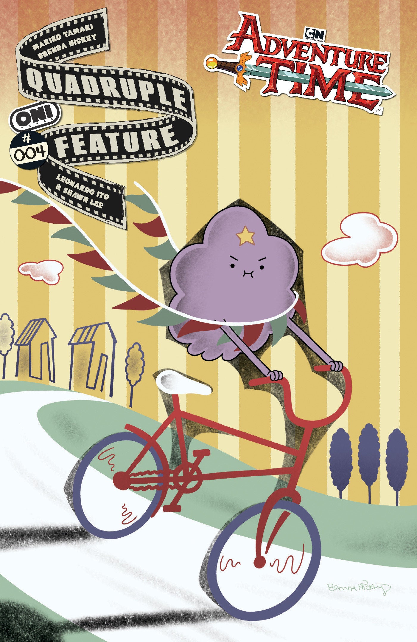 Adventure Time Quadruple Feature #4 Cover A Brenda Hickey | BD Cosmos