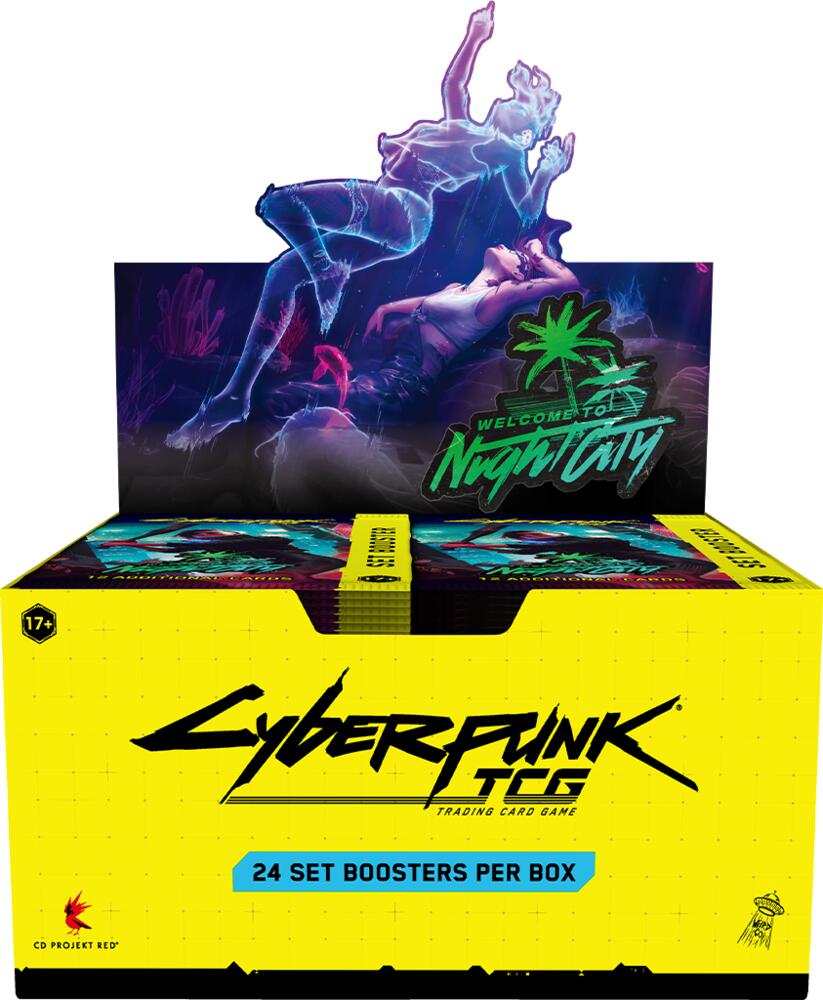 CYBERPUNK TCG: WELCOME TO NIGHT CITY BOOSTER DISPLAY - RETAIL EDITION [FRE] | BD Cosmos