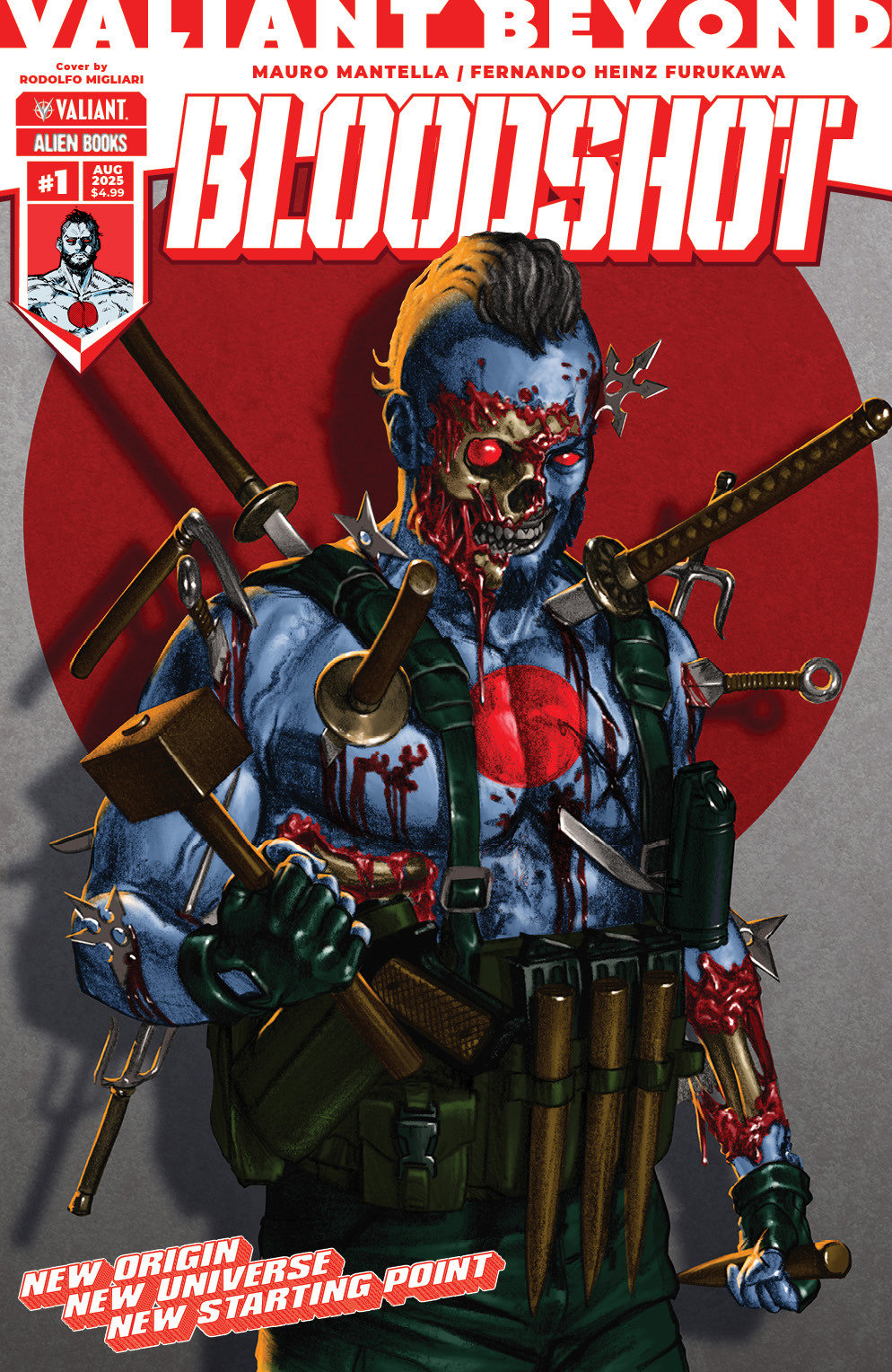 Valiant Beyond: Bloodshot #1 Cover A (Migliari) | BD Cosmos