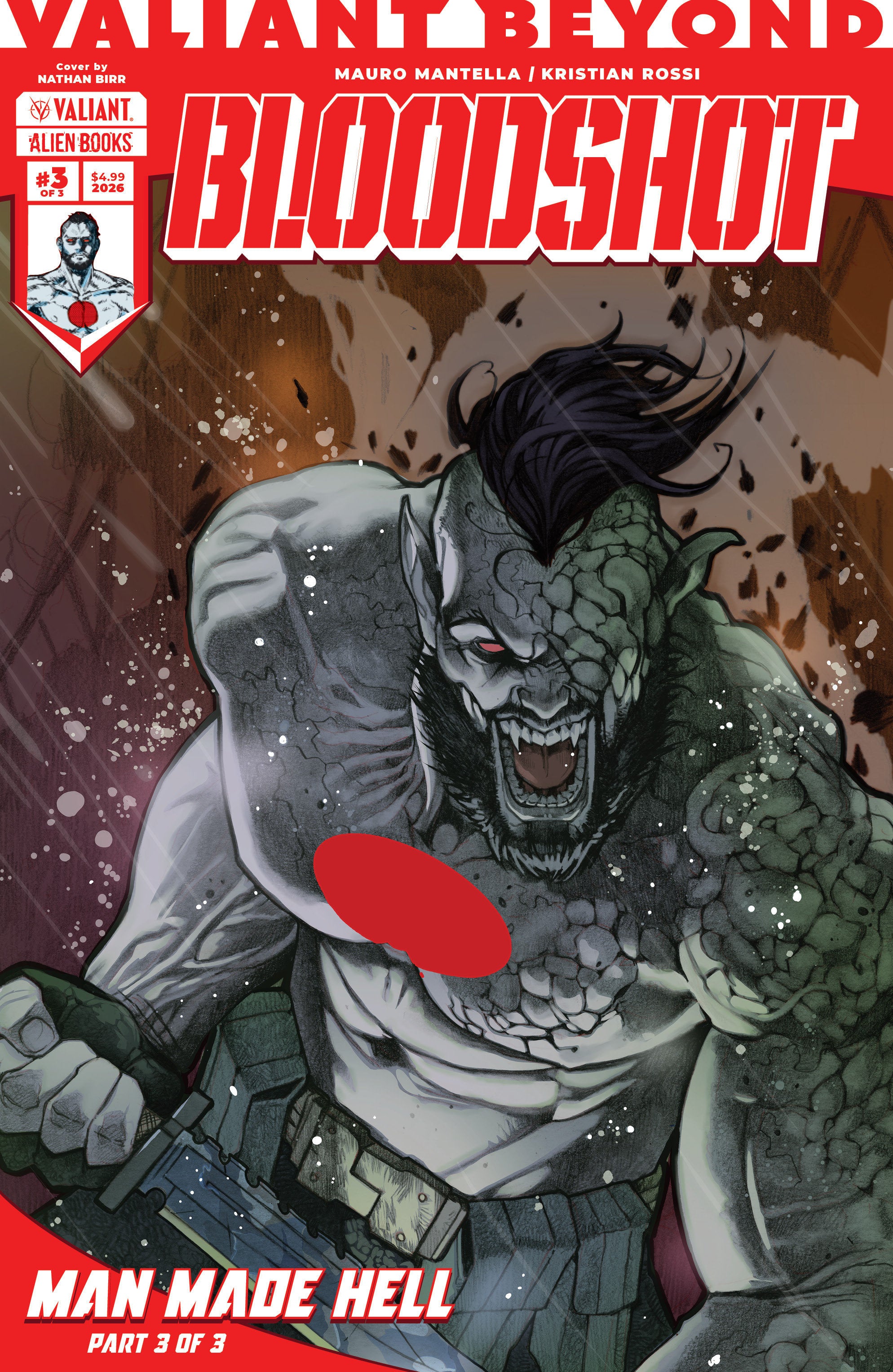 Valiant Beyond Bloodshot #6 Man Made Hell #3 IDW B Birr 08/05/2026 | BD Cosmos