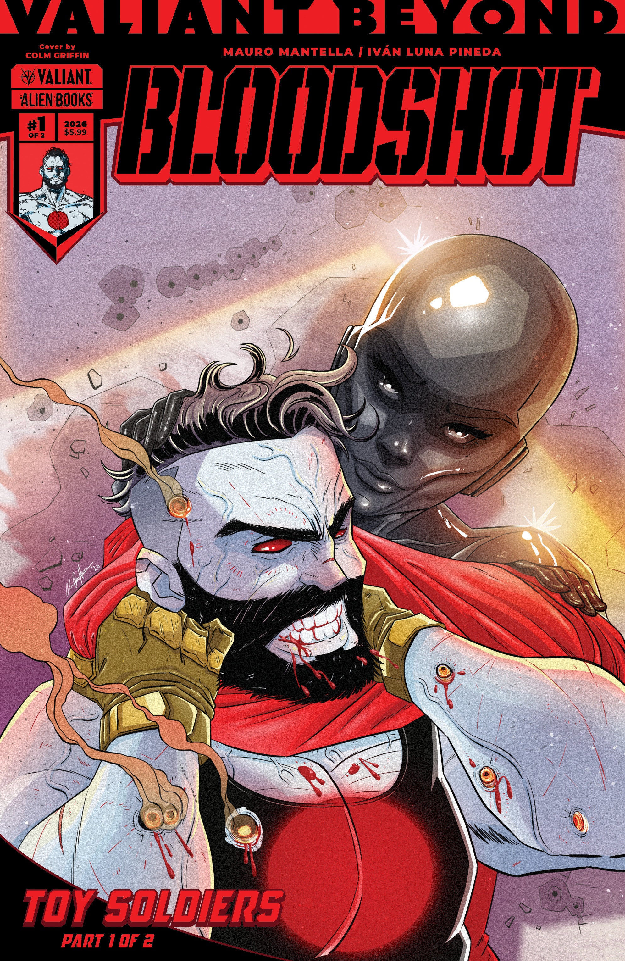 Valiant Beyond: Bloodshot #7 Toy Soldiers #1 IDW A Griffin 11/11/2026 | BD Cosmos