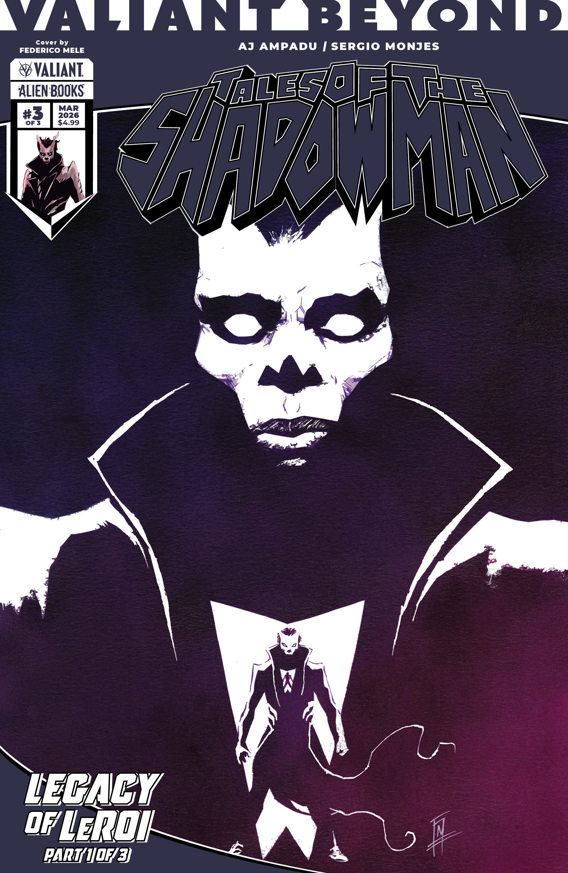 Valiant Beyond Tales Of The Shadowman #7 IDW B Mele 04/01/2026 | BD Cosmos