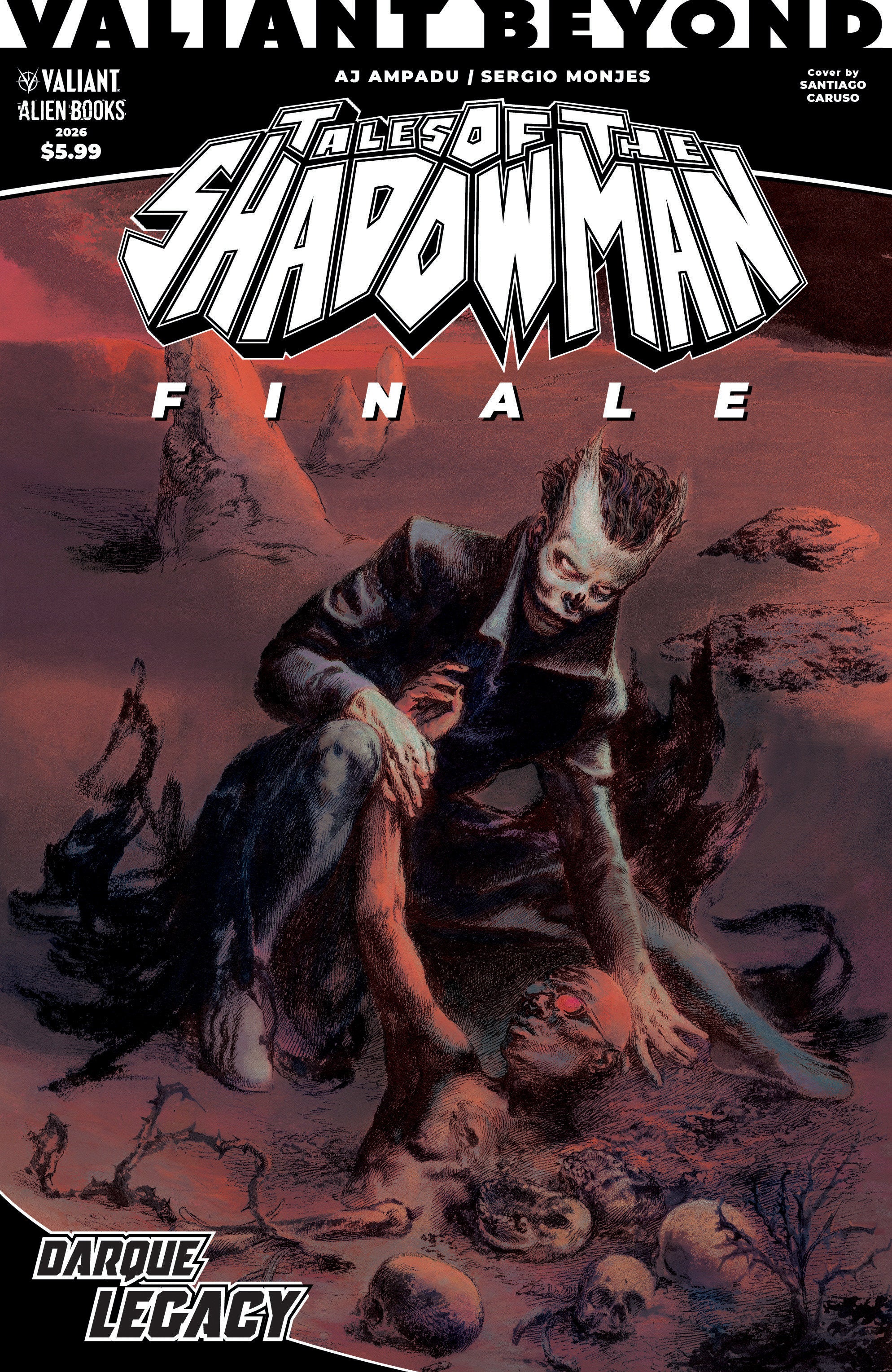 Valiant Beyond: Tales Of The Shadowman Finale Darque Legacy IDW A Caruso 10/28/2026 | BD Cosmos