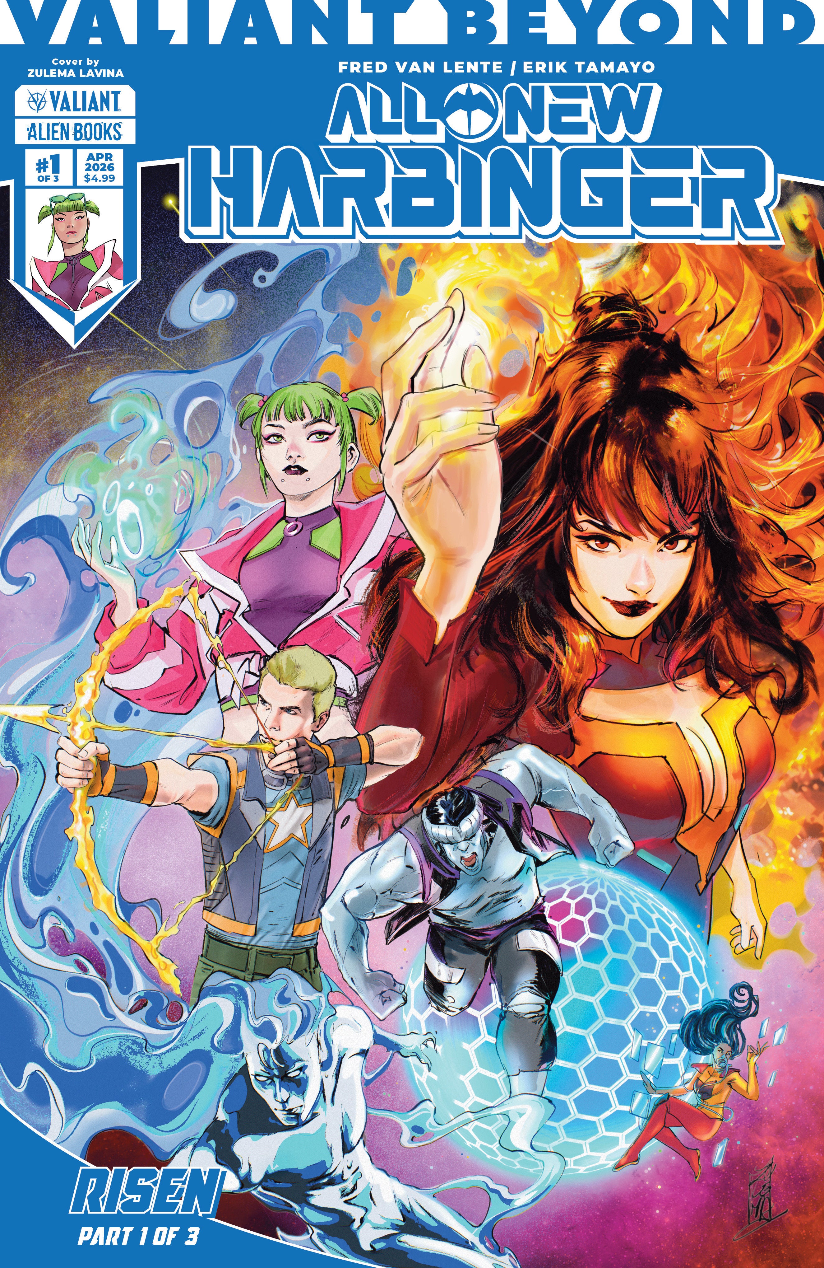 Valiant Beyond: All New Harbinger #7 Risen #1 IDW A Lavina 05/ 06/2026 | BD Cosmos