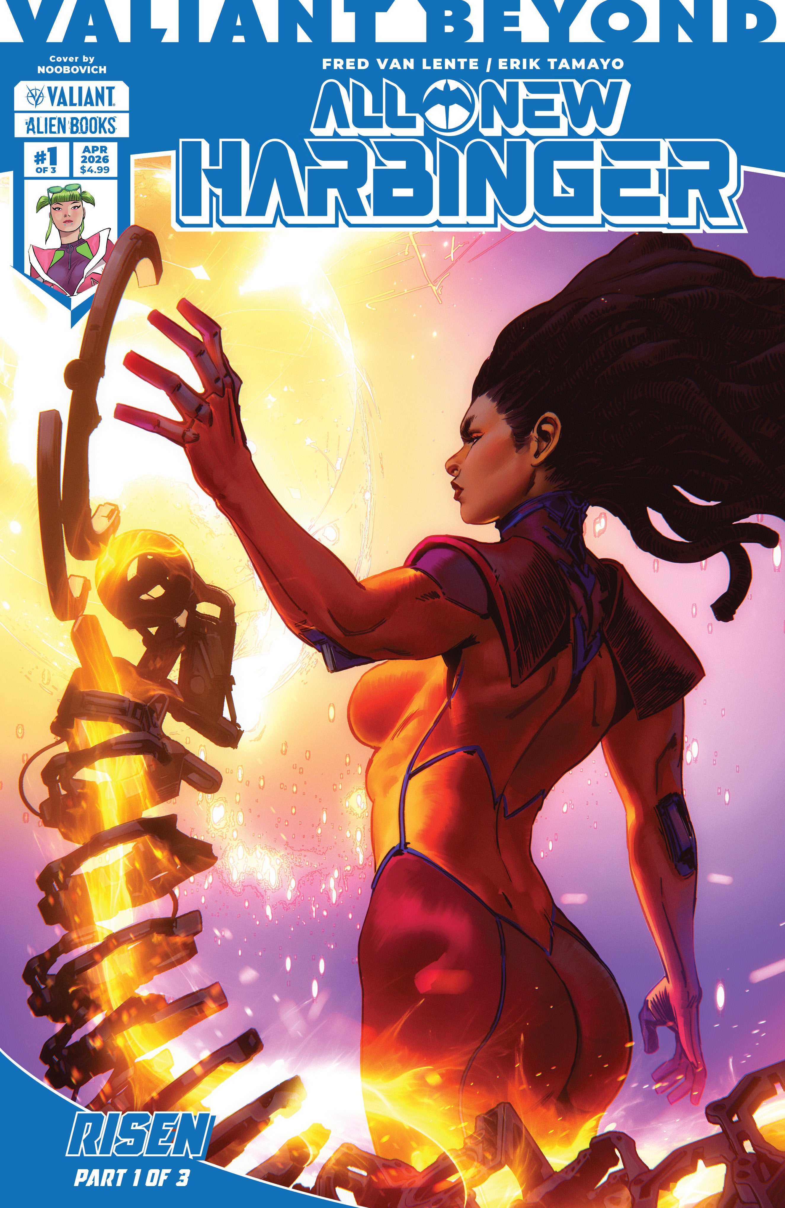 Valiant Beyond: All New Harbinger #7 Risen #1 IDW B Noobovich 05/ 06/2026 | BD Cosmos