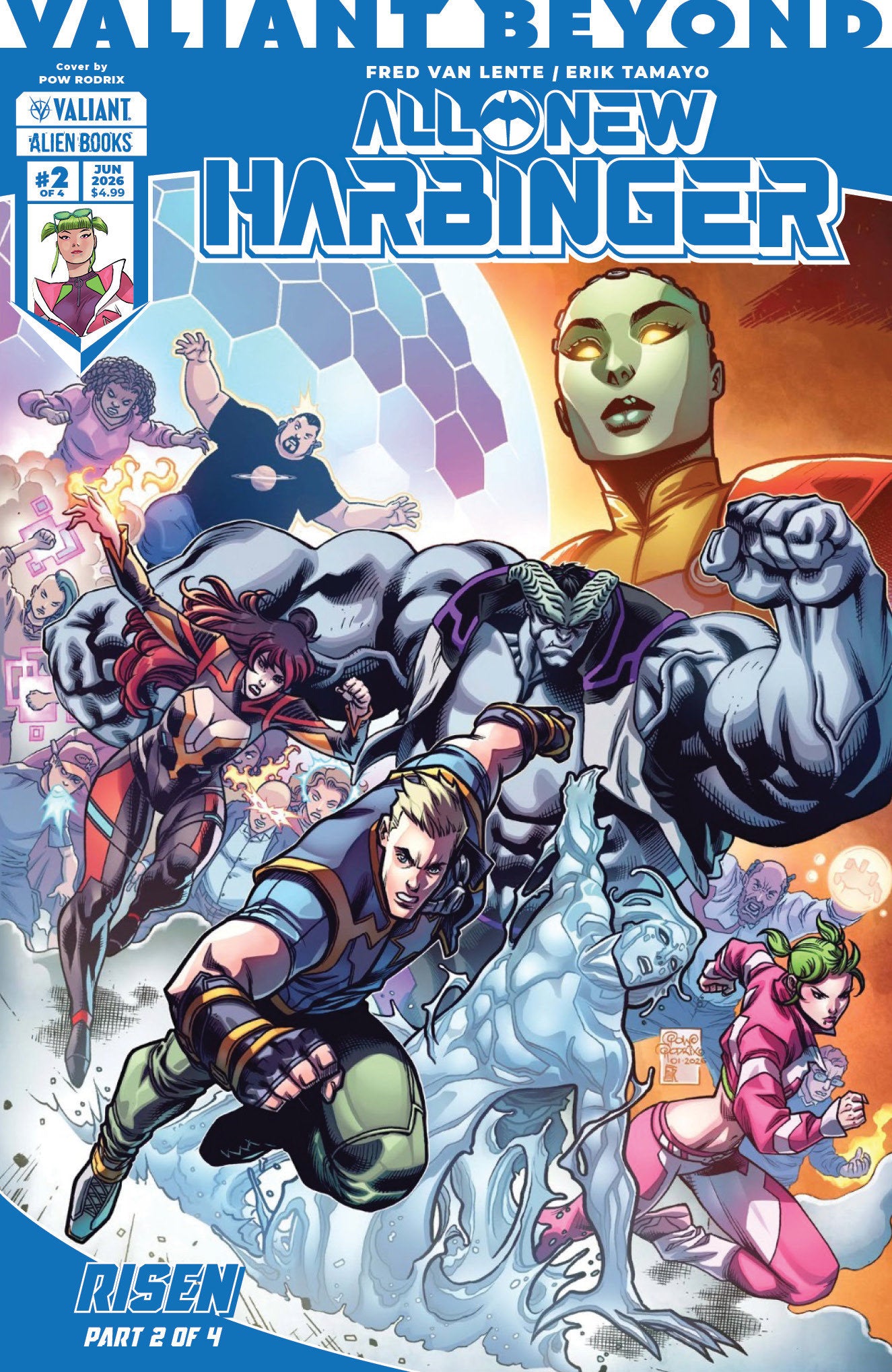 Valiant Beyond: All New Harbinger #8 Risen #2 IDW A Rodrix 08/05/2026 | BD Cosmos