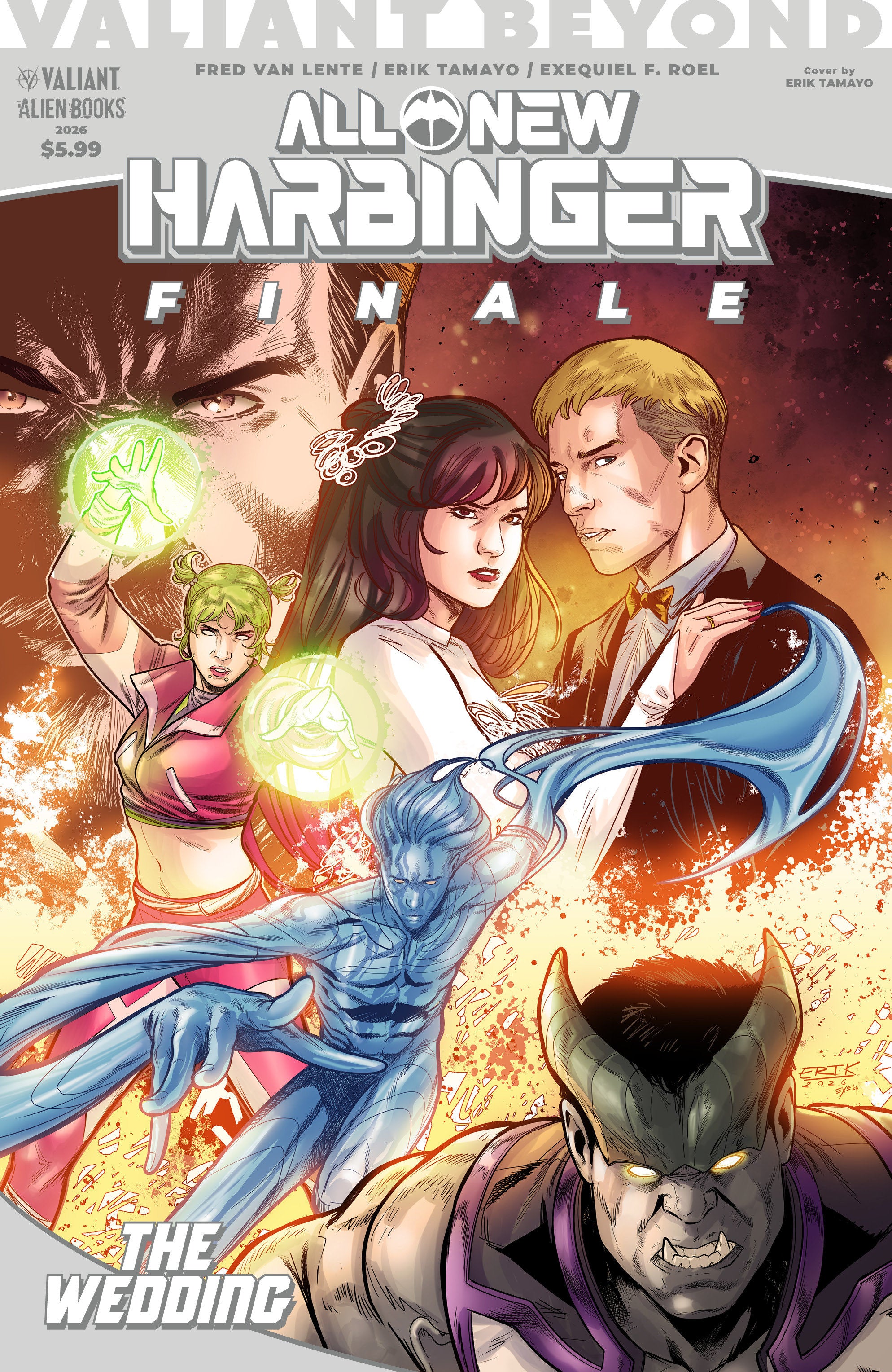 Valiant Beyond: All New Harbinger Finale The Wedding IDW A Tamayo 12/02/2026 | BD Cosmos