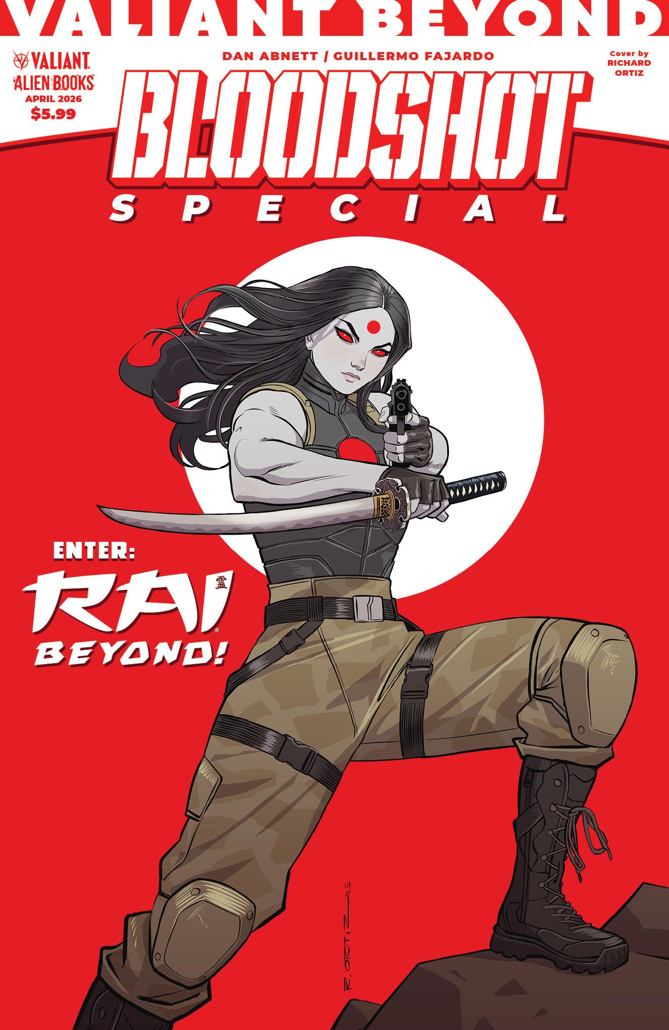 Valiant Beyond: Bloodshot: Special IDW 1:15 Ortiz Virgin 05/ 06/2026 | BD Cosmos