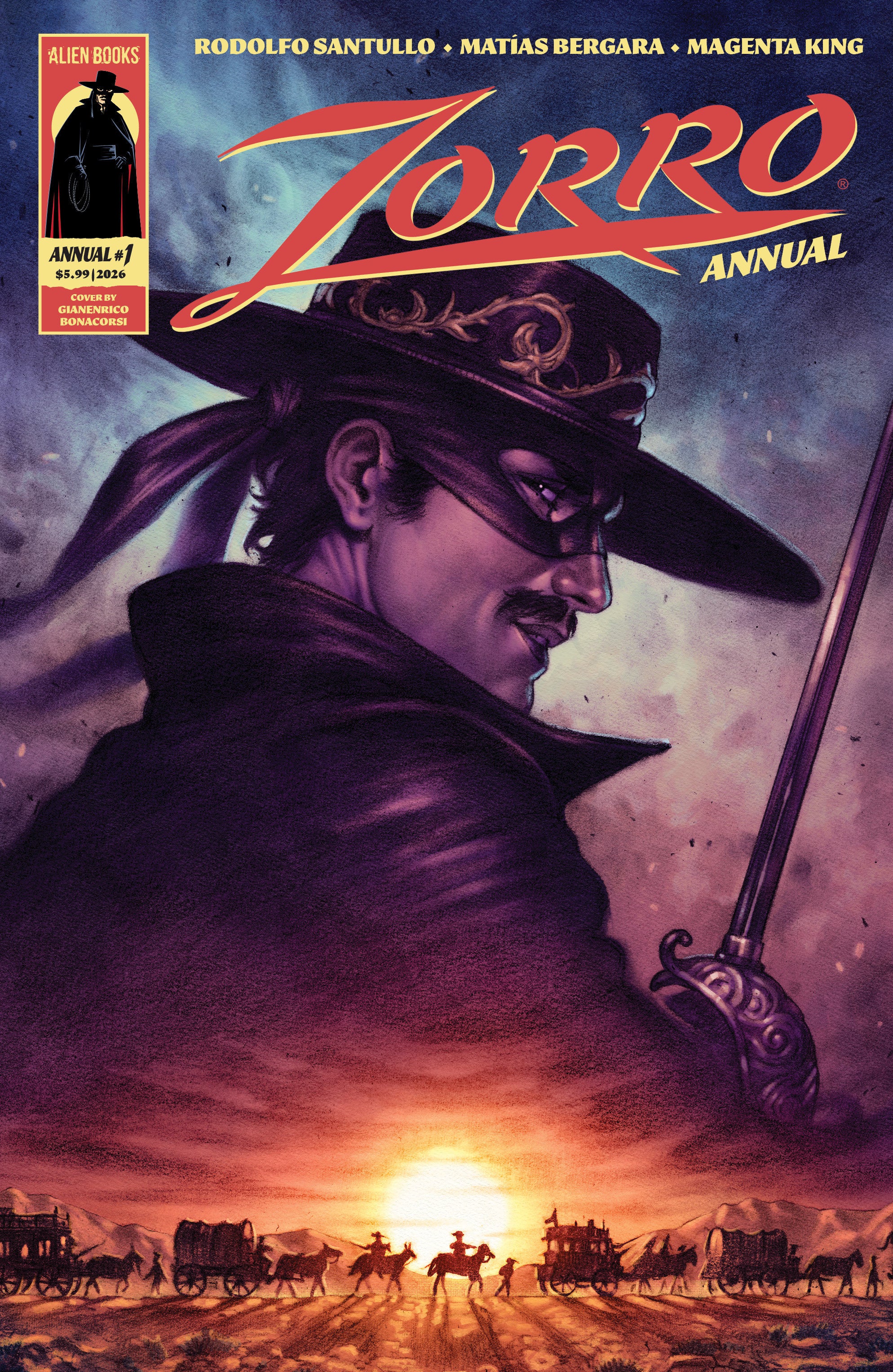 Zorro Annual #1 IDW A Bonacorsi 12/16/2026 | BD Cosmos
