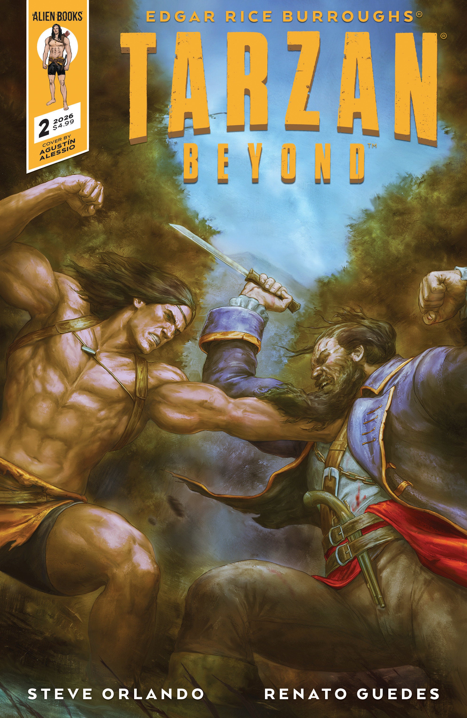 Tarzan Beyond #2 IDW A Alessio 07/22/2026 | BD Cosmos
