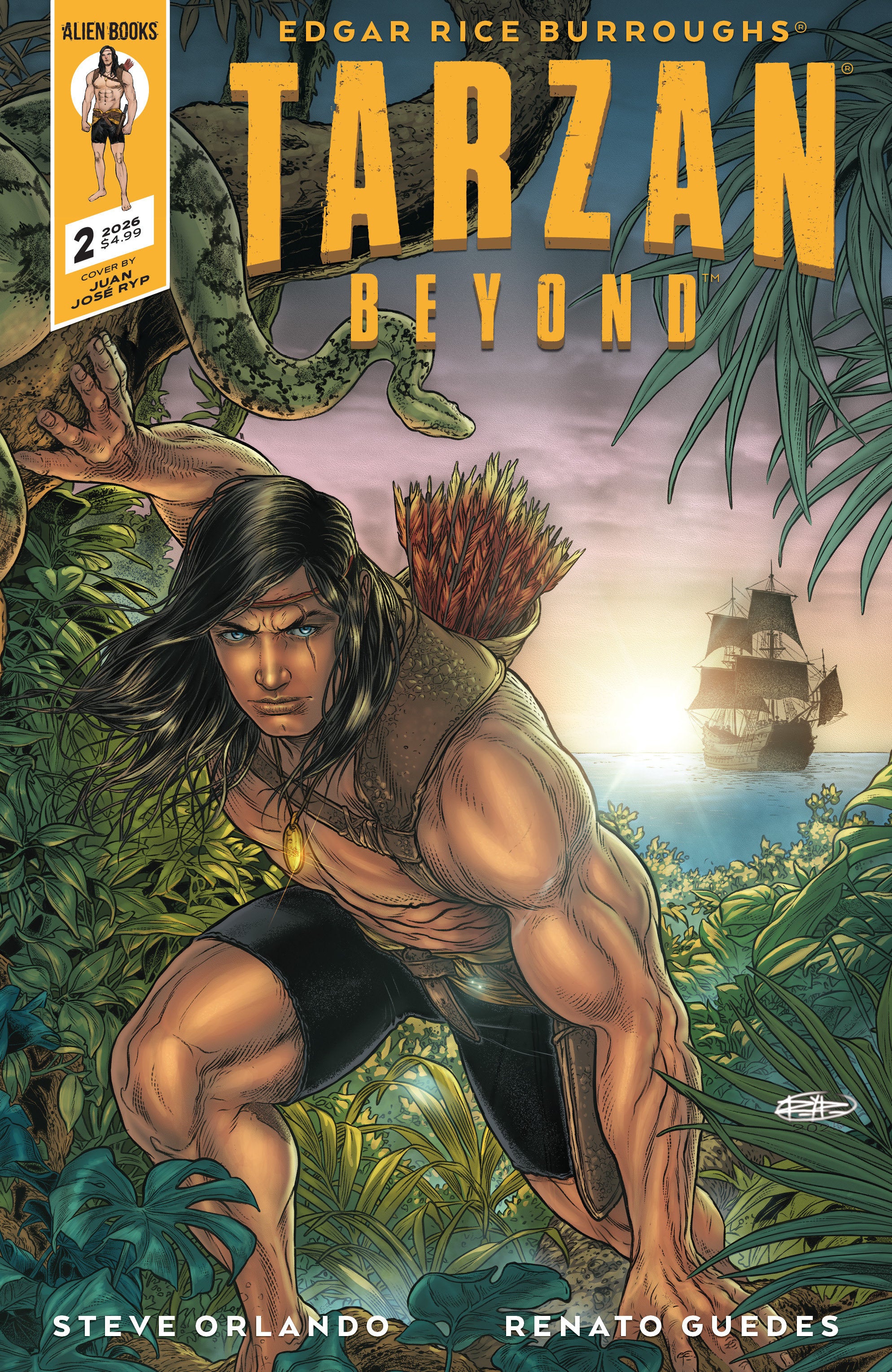 Tarzan Beyond #2 IDW B Ryp 07/22/2026 | BD Cosmos