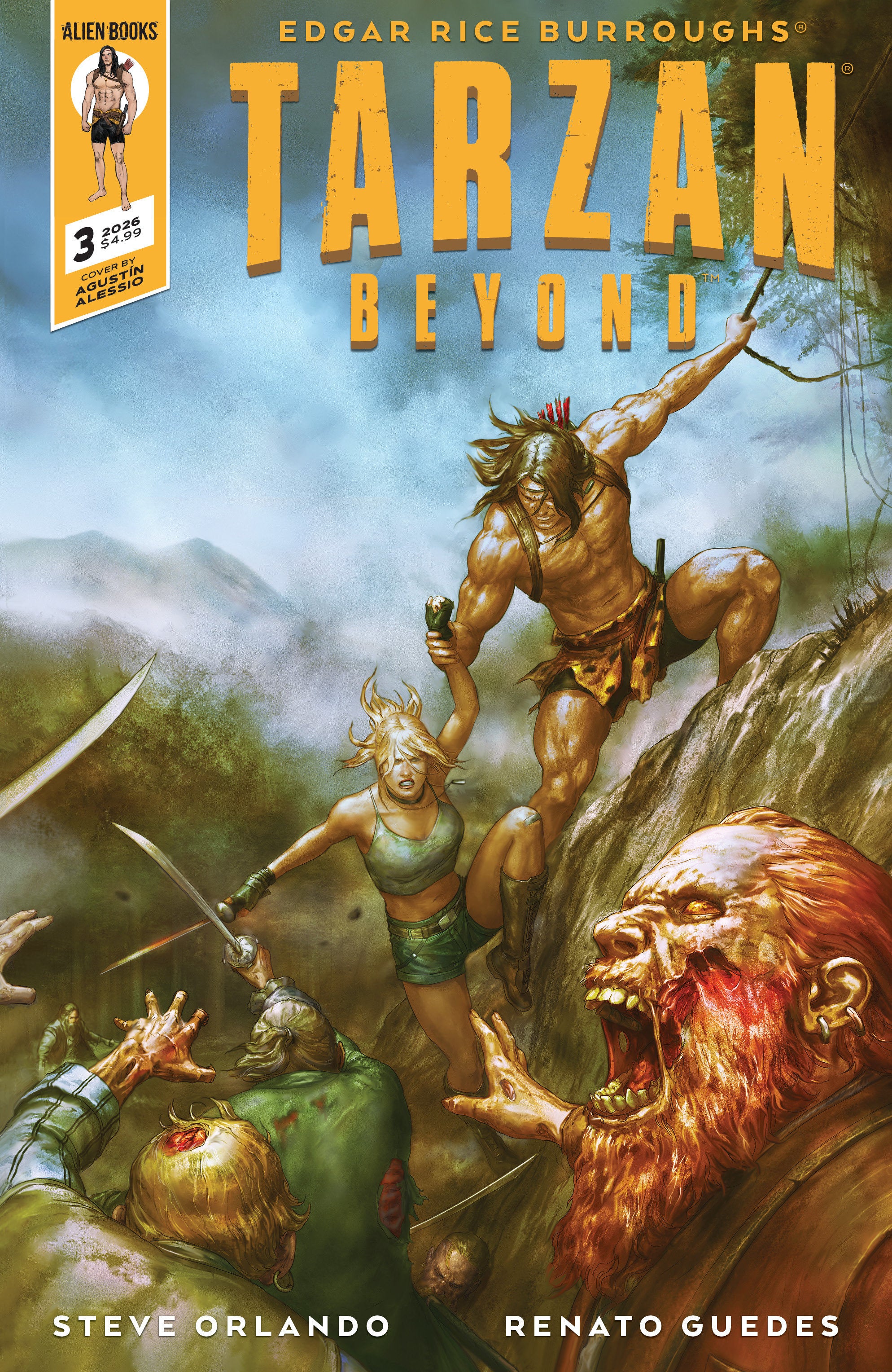 Tarzan Beyond #3 IDW A Alessio 09/09/2026 | BD Cosmos
