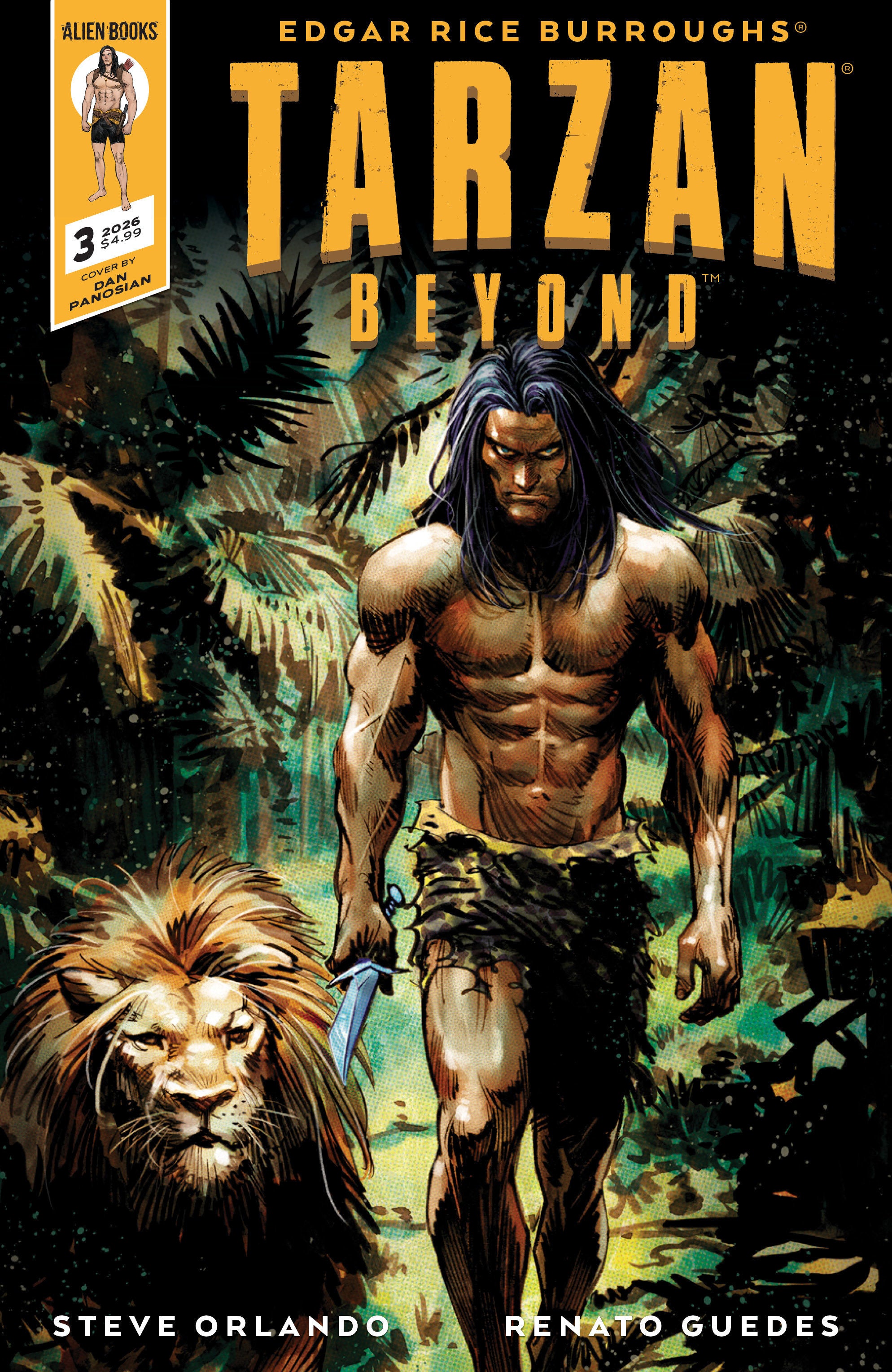 Tarzan Beyond #3 IDW C Panosian 09/09/2026 | BD Cosmos