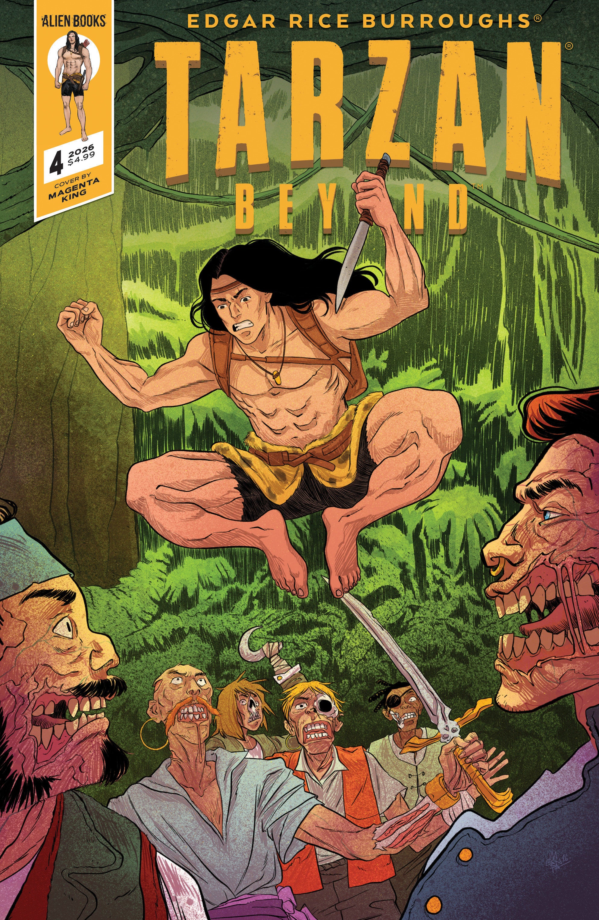 Tarzan Beyond #4 Variant B (King) | BD Cosmos