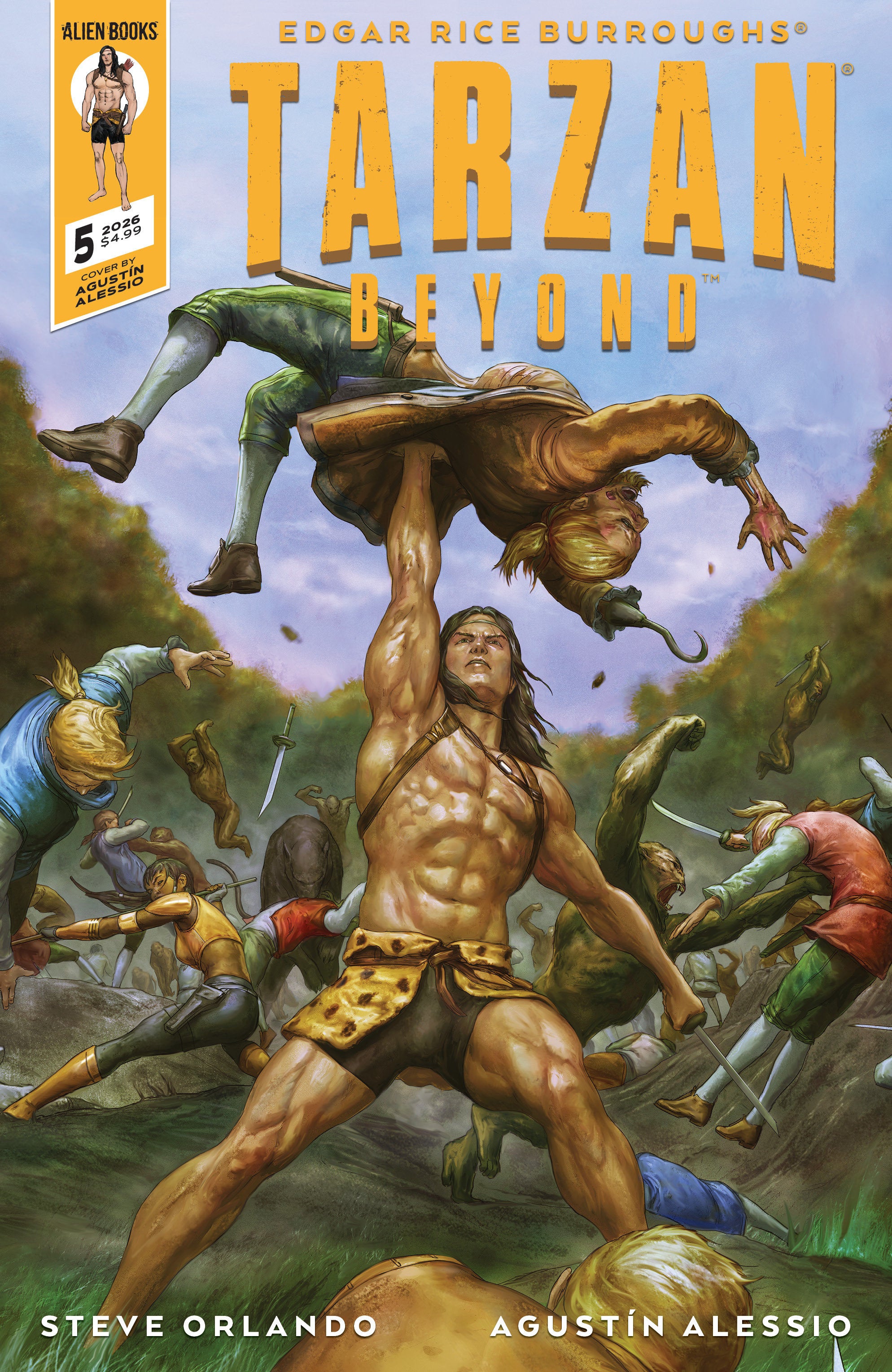Tarzan Beyond #5 IDW A Alessio 11/18/2026 | BD Cosmos