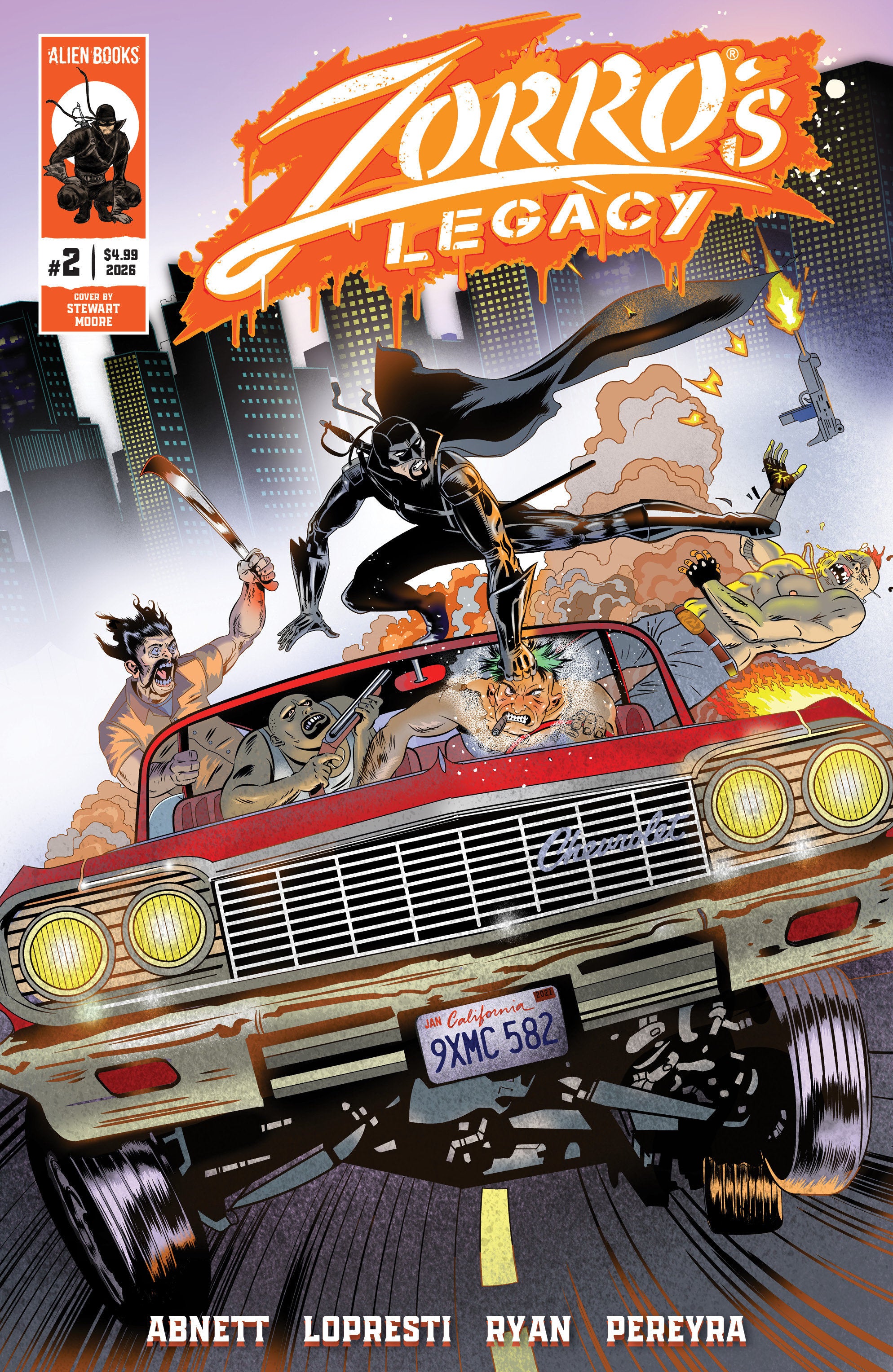 Zorro's Legacy #2 IDW B Moore 08/19/2026 | BD Cosmos