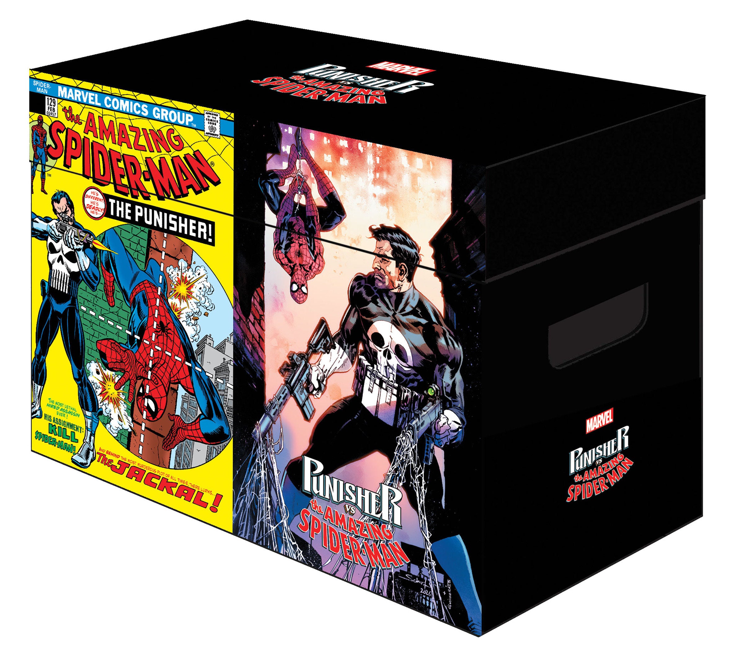 Marvel Graphic Comic Box: Punisher/Spider-Man [Bundles Of 5] | BD Cosmos