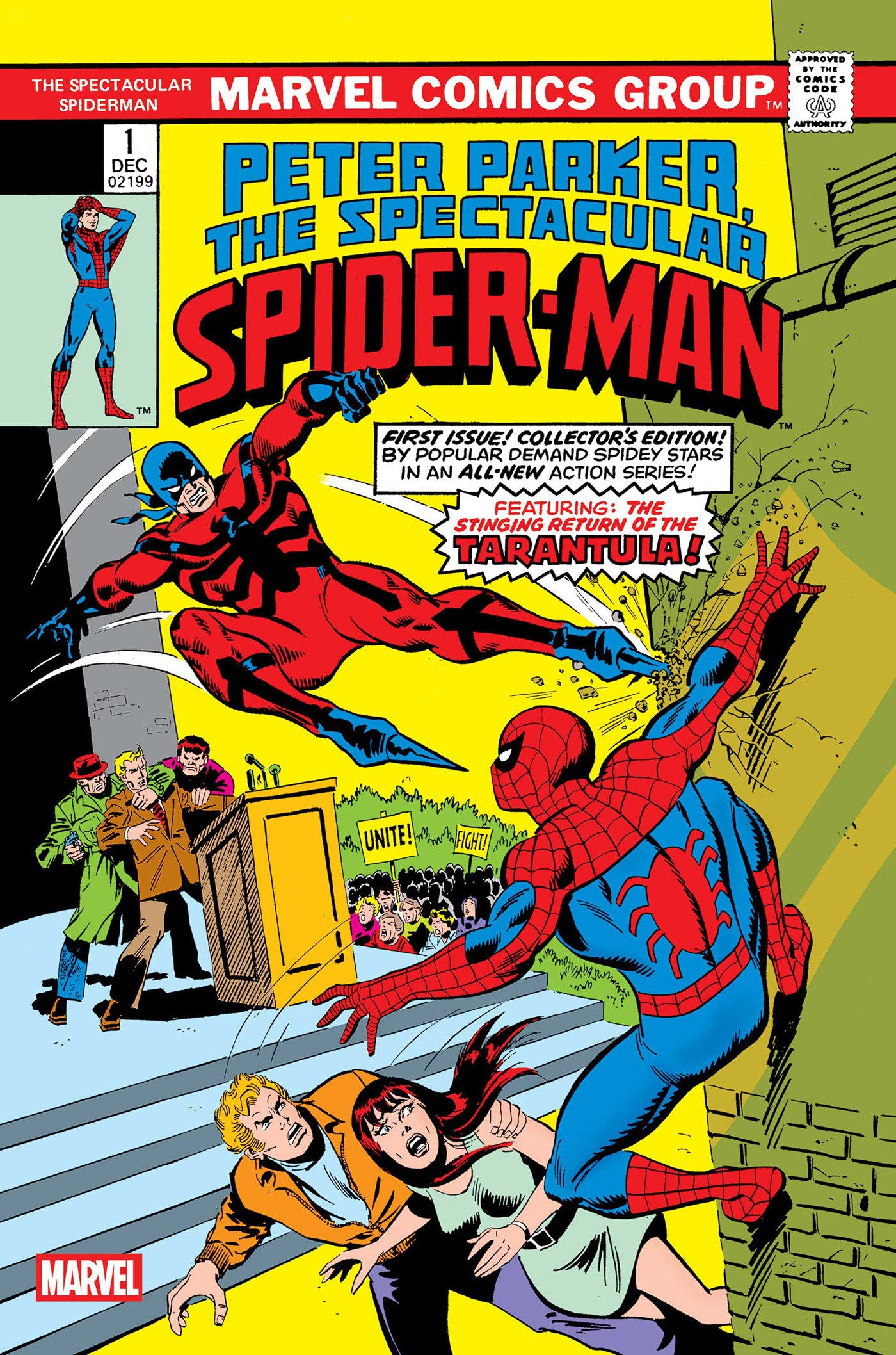 Peter Parker, Spectacular Spider-Man #1 Facsimile Edition Poster | BD Cosmos