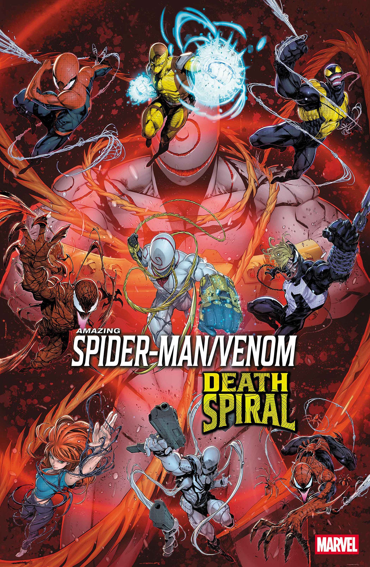 Amazing Spider-Man/Venom: Death Spiral By Iban Coello Poster | BD Cosmos