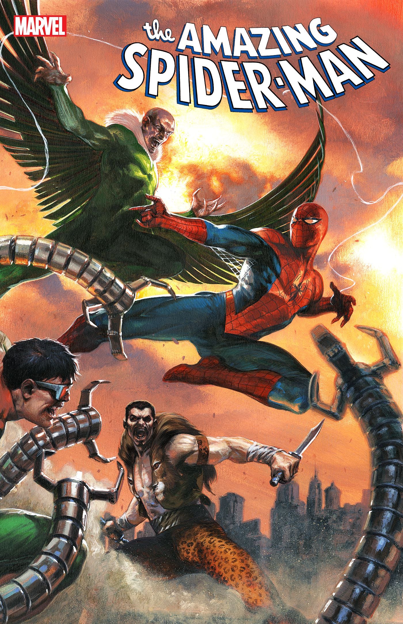 Amazing Spider-Man #54 D Marvel Dell'Otto Connecting Release 07/31/2027 | BD Cosmos