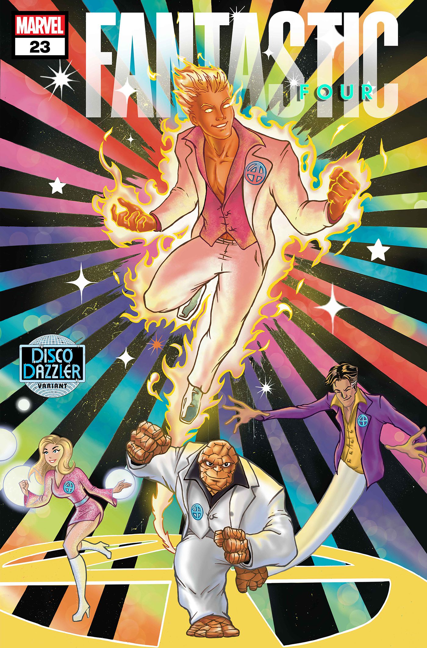 Fantastic Four #23 C Marvel Ben Su Disco Dazzler Release 08/14/2024 | BD Cosmos