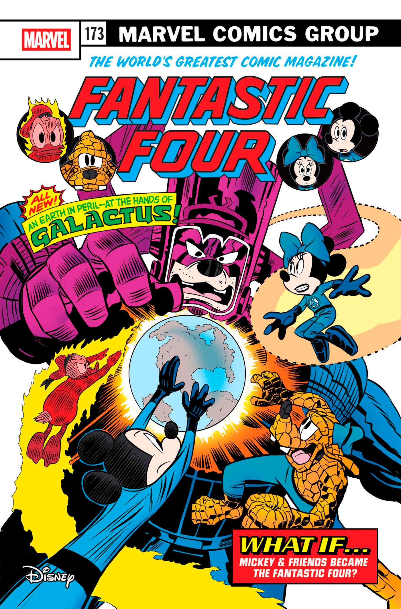 Fantastic Four #31 MARVEL Sciarrone Disney Homage 04/30/2025 | BD Cosmos