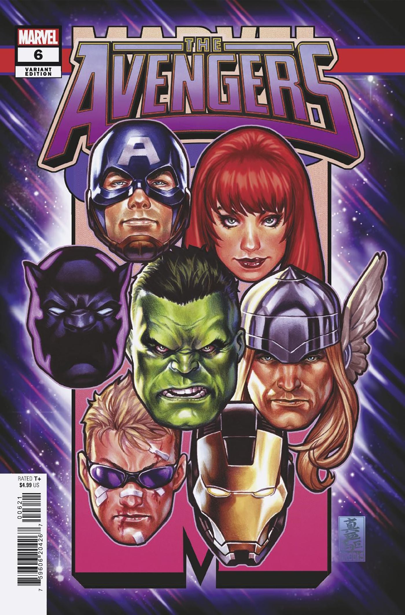 Avengers #6 MARVEL Brooks 10/11/2023 | BD Cosmos