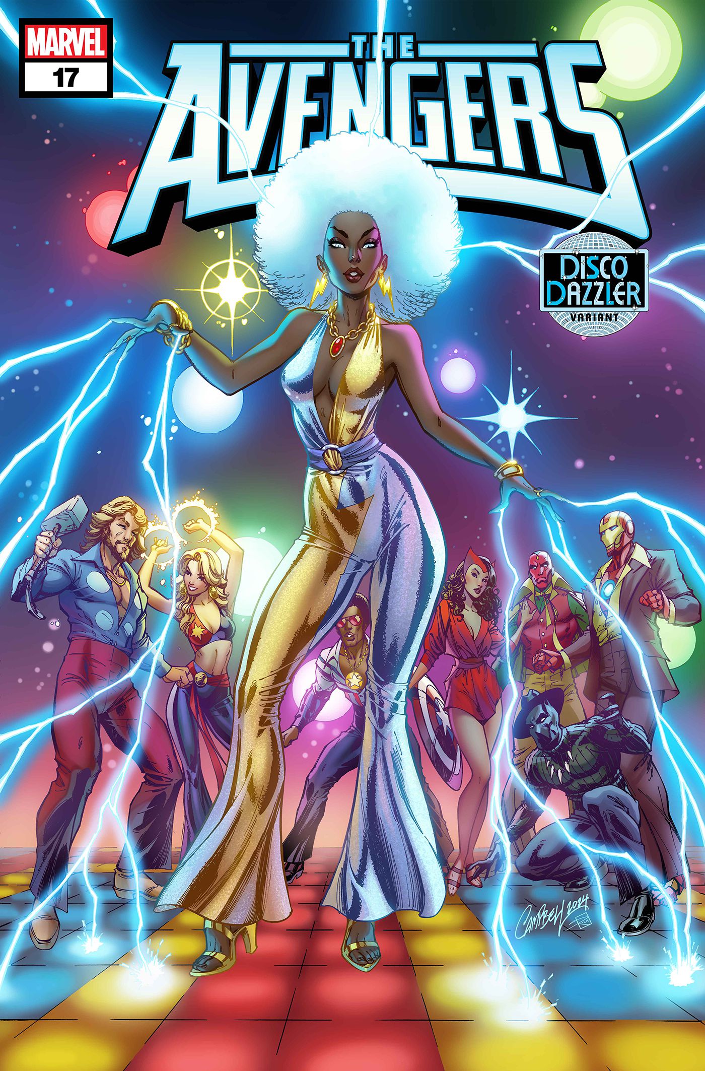 Avengers #17 C Marvel J. Scott Campbell Disco Dazzler Release 08/07/2024 | BD Cosmos