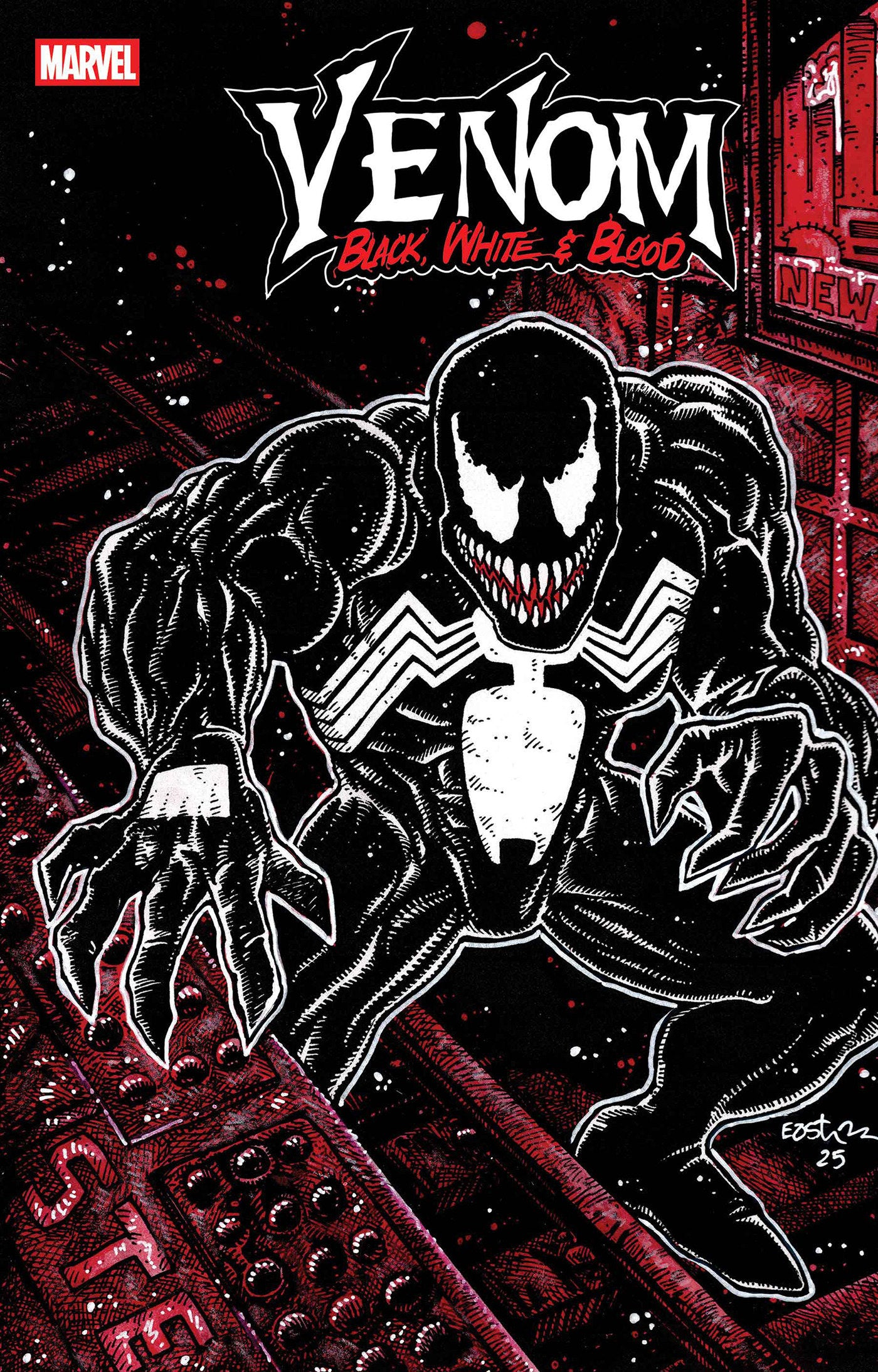 Venom: Black, White & Blood #3 | BD Cosmos