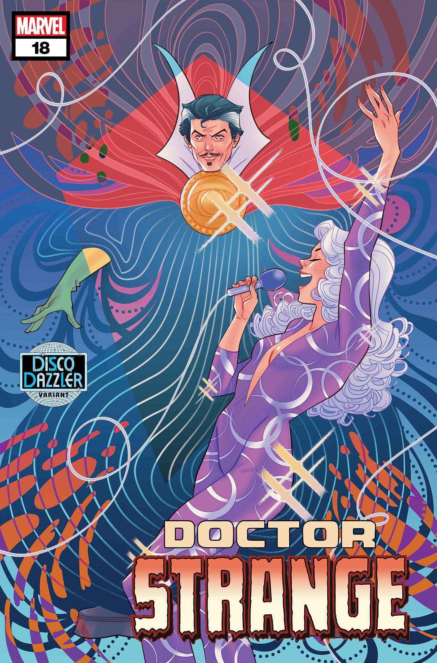 Doctor Strange #18 C Marvel Marguerite Sauvage Disco Dazzler Release 08/07/2024 | BD Cosmos