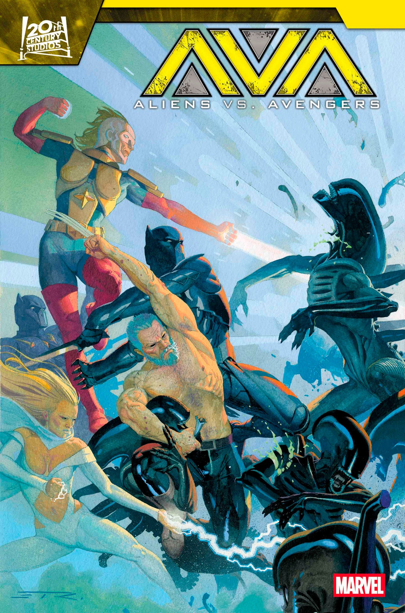 Aliens vs. Avengers #4 MARVEL 06/18/2025 | BD Cosmos