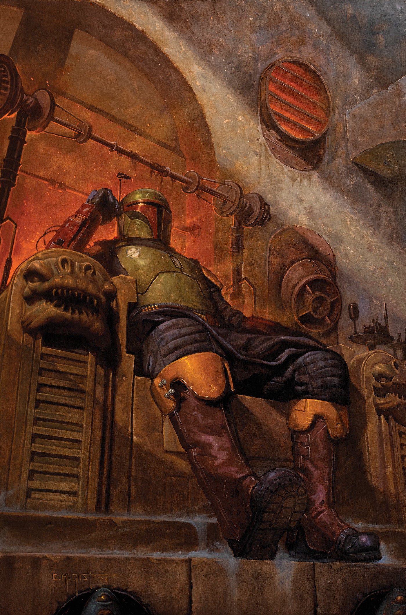 Star Wars: The Book Of Boba Fett #1 Marvel 1:50 E.M. Gist Virgin 09/09/2026 | BD Cosmos
