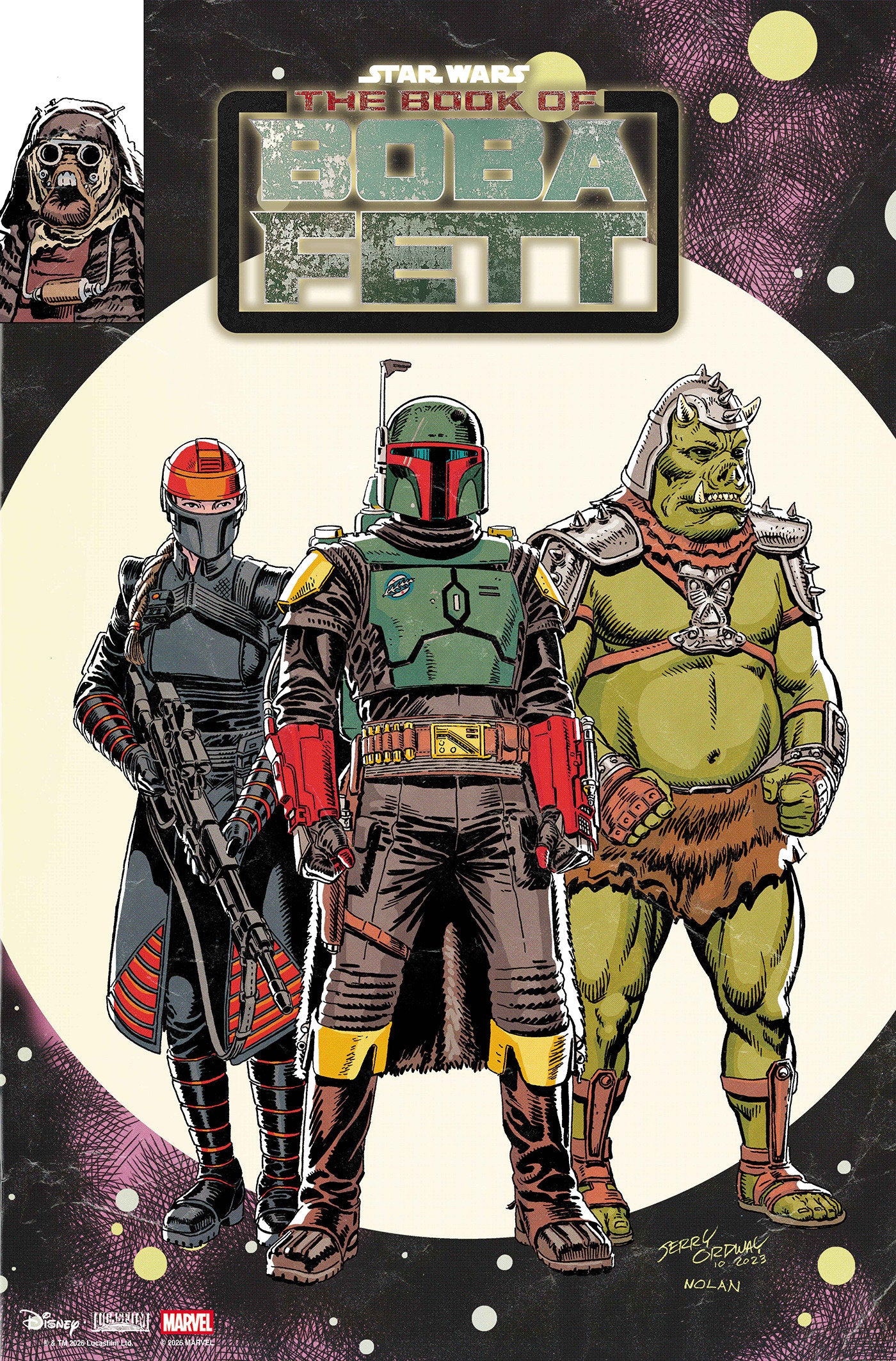 Star Wars: The Book Of Boba Fett #1 Marvel Jerry Ordway 09/09/2026 | BD Cosmos