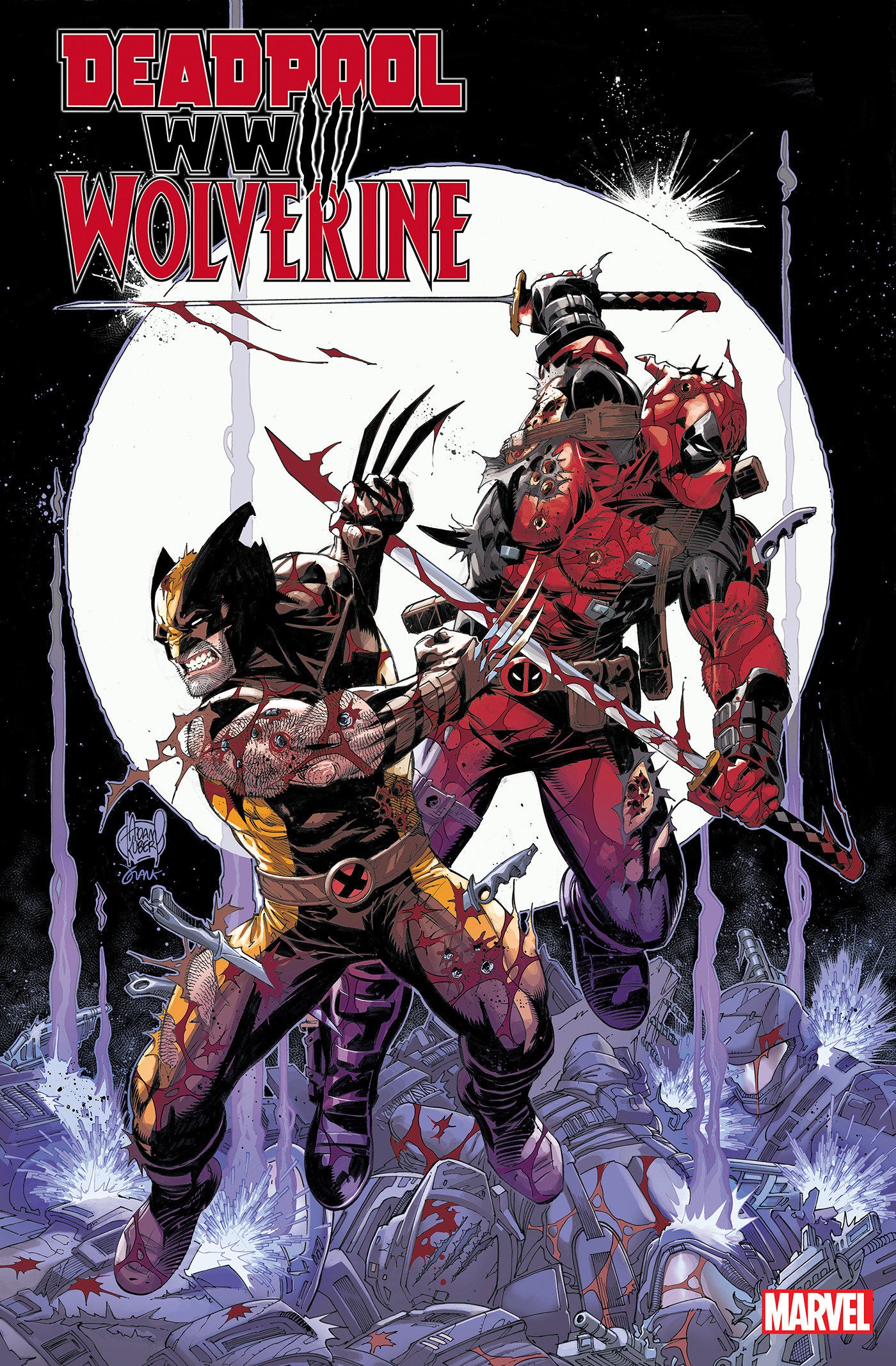 Deadpool & Wolverine WWIII #1 2nd Print Marvel Kubert 06/12/2024 | BD Cosmos
